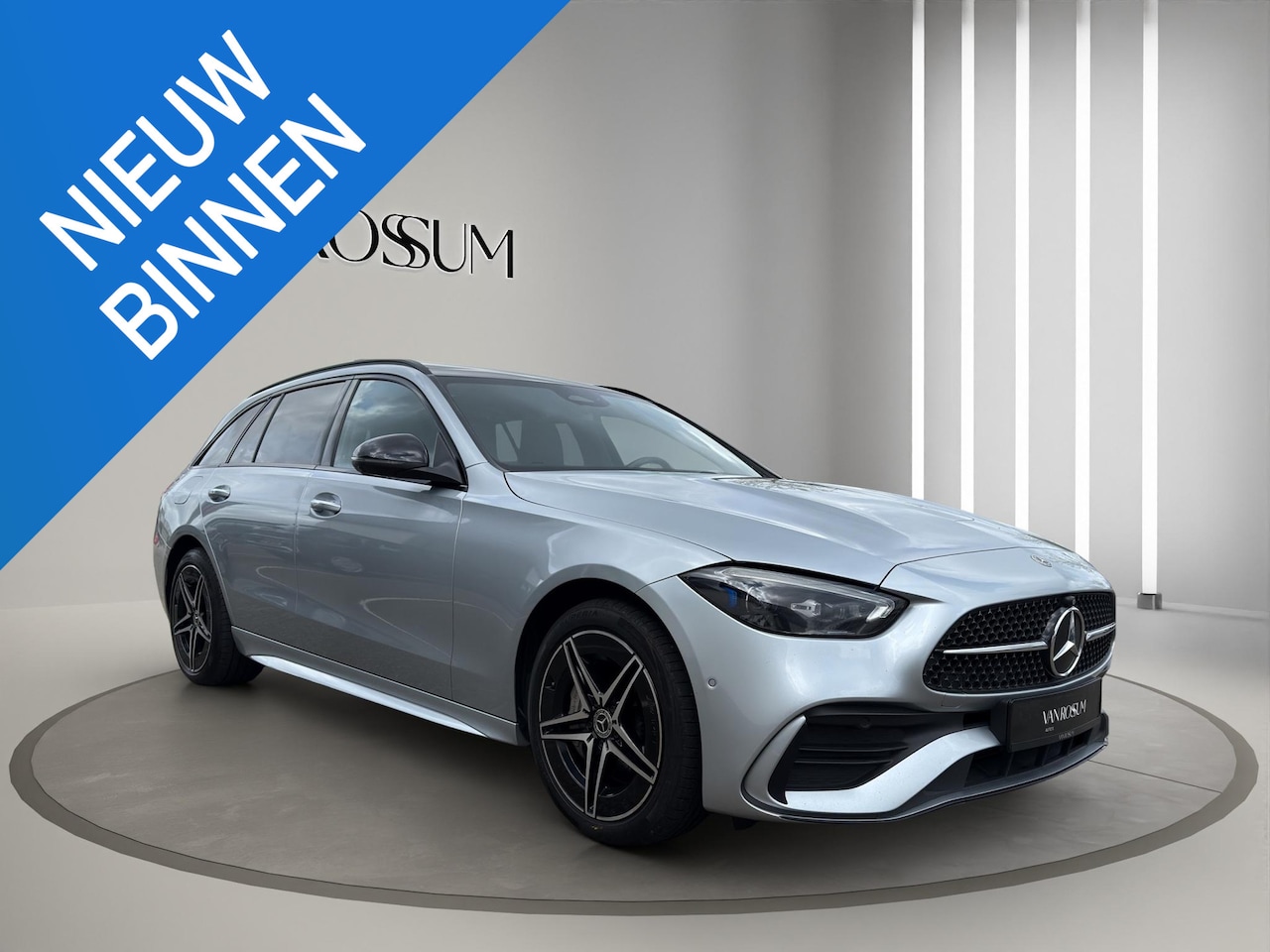 Mercedes-Benz C-klasse - 300 e AMG Line Premium Plus | Pano | 360 | Head -Up | Leder | Sfeer | Memory | Night Pakke - AutoWereld.nl