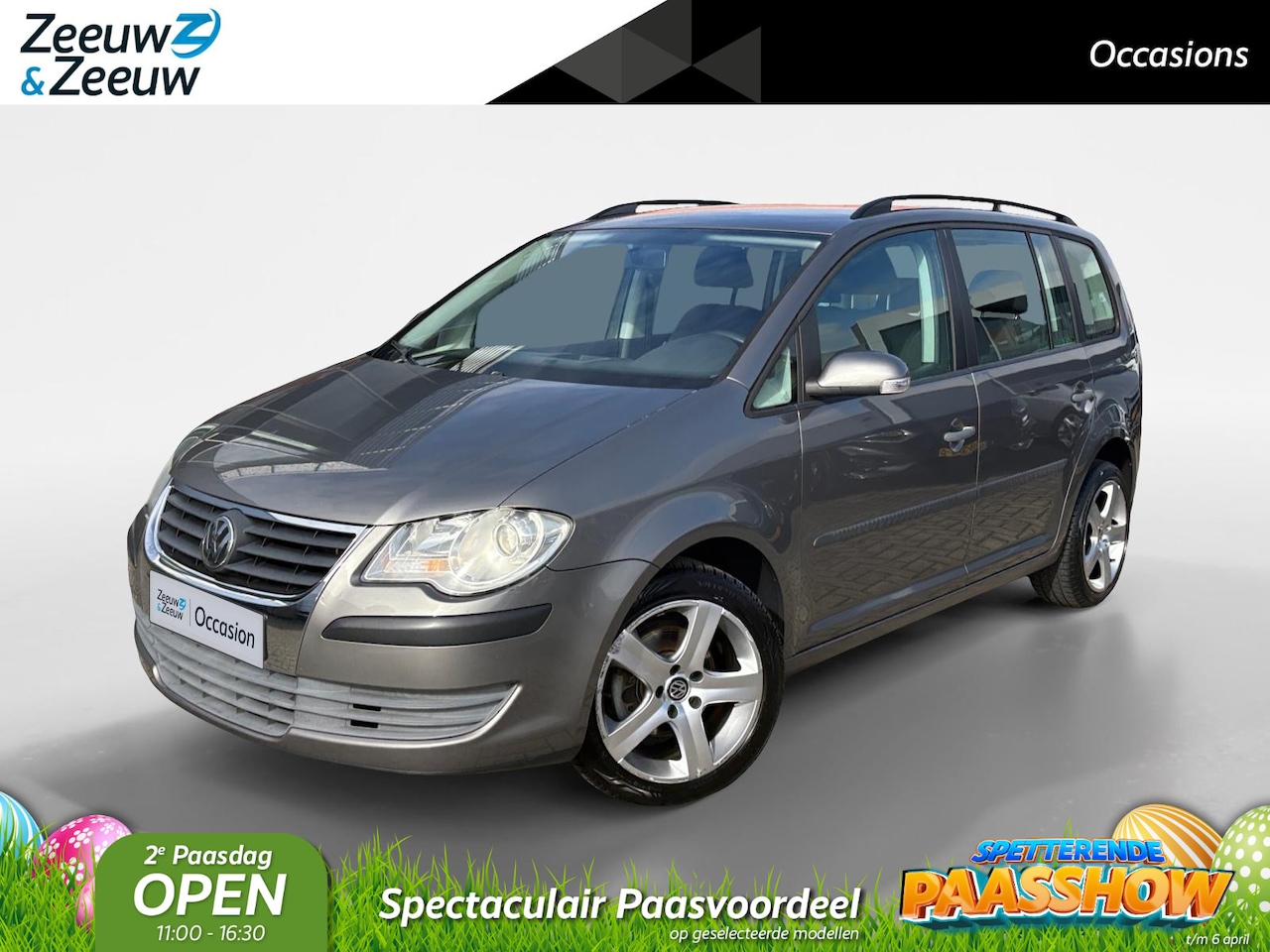 Volkswagen Touran - 1.6 Optive |Dealer onderhouden!|NL auto| 1ste Eigenaar| Trekhaak| 12 maanden Bovag Garanti - AutoWereld.nl