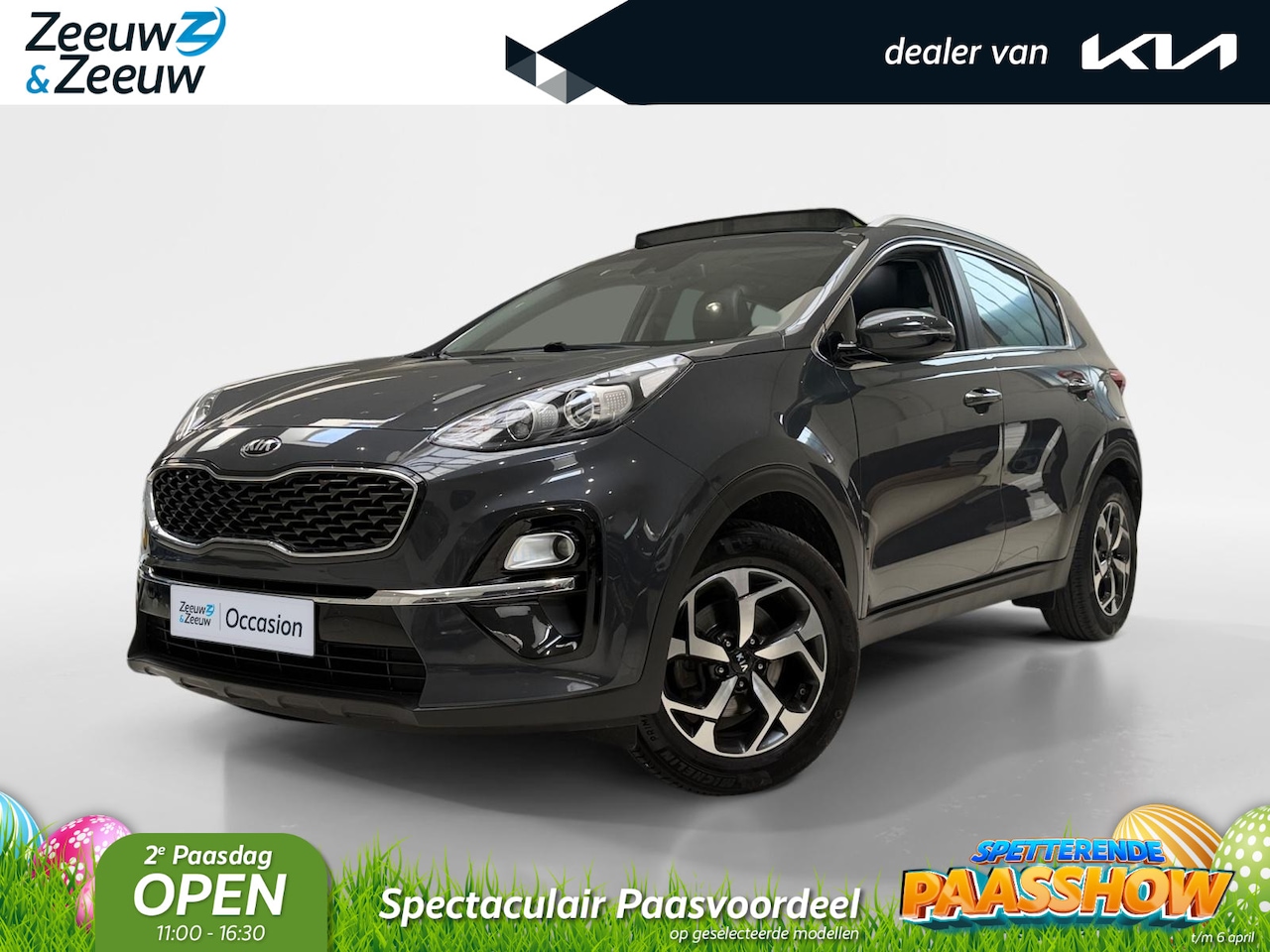 Kia Sportage - 1.6 T-GDI DynamicPlusLine 1900 TREKGEWICHT ! | PANORAMADAK | STOELVERWARMING | DAGDRAGERS - AutoWereld.nl