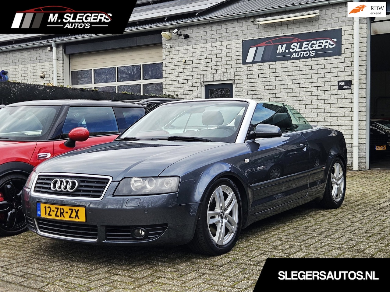 Audi A4 Cabriolet - 3.0 V6 Exclusive*Nette auto*Nieuwe APK - AutoWereld.nl