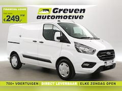 Ford Transit Custom - 2.0 TDCI L1H1 | Airco | Cruise | 3 Zits | Trekhaak | 2xSchuifdeur | Stoelverw. | Parkeerse