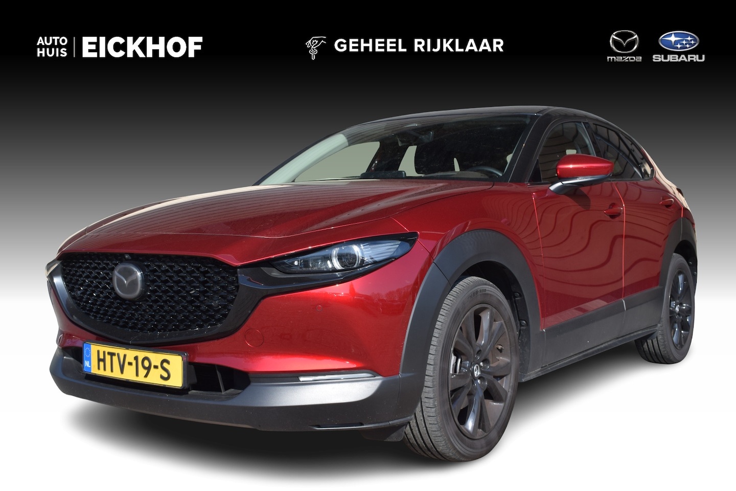 Mazda CX-30 - 2.0 e-SkyActiv-X M Hybrid Exclusive-line - Black Edition - AutoWereld.nl