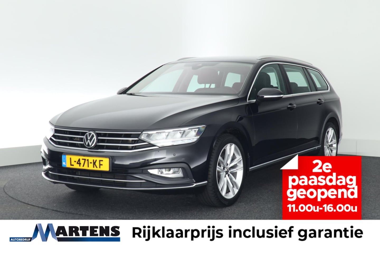 Volkswagen Passat Variant - 1.5 TSI 150pk DSG Business HUD Trekhaak Camera Keyless Navigatie Voorruitverwarming - AutoWereld.nl