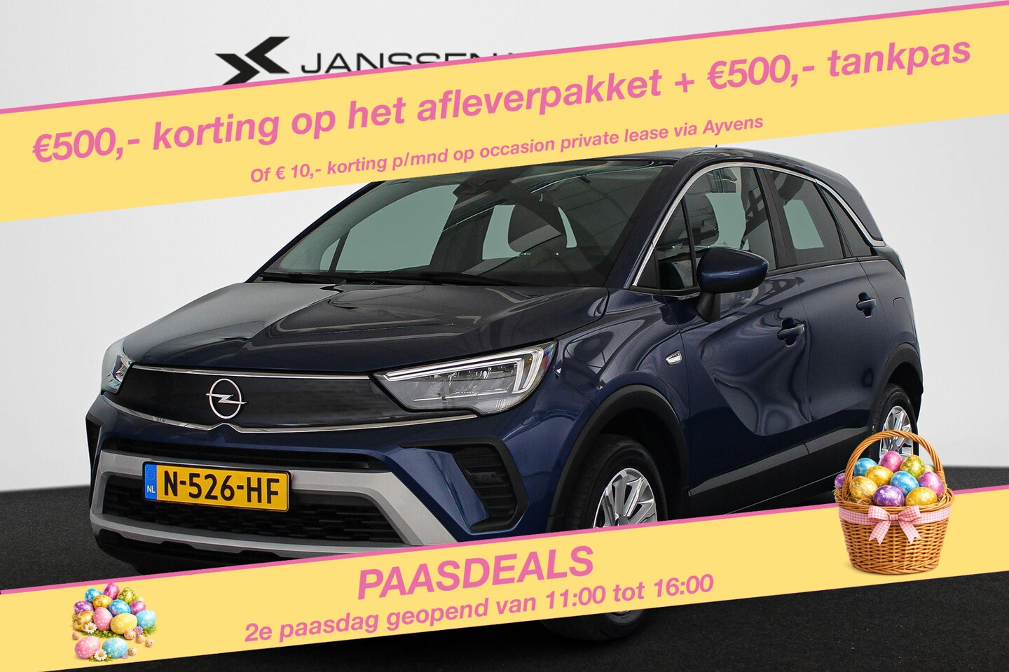 Opel Crossland - 1.2 Turbo Elegance Navigatie Achteruitrijcamera Apple CarPlay - AutoWereld.nl