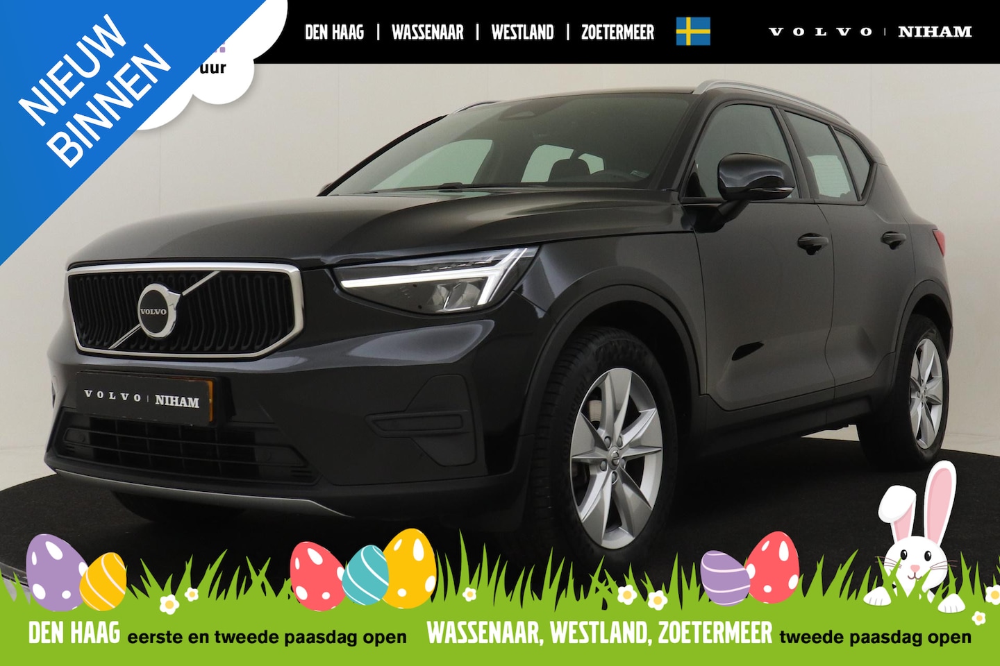 Volvo XC40 - B4 (M-HYBRID) CORE -CRUISE|KEYLESS|GOOGLE|CAMERA|CARPLAY|PARK.ASSIST|TREKHAAK - AutoWereld.nl