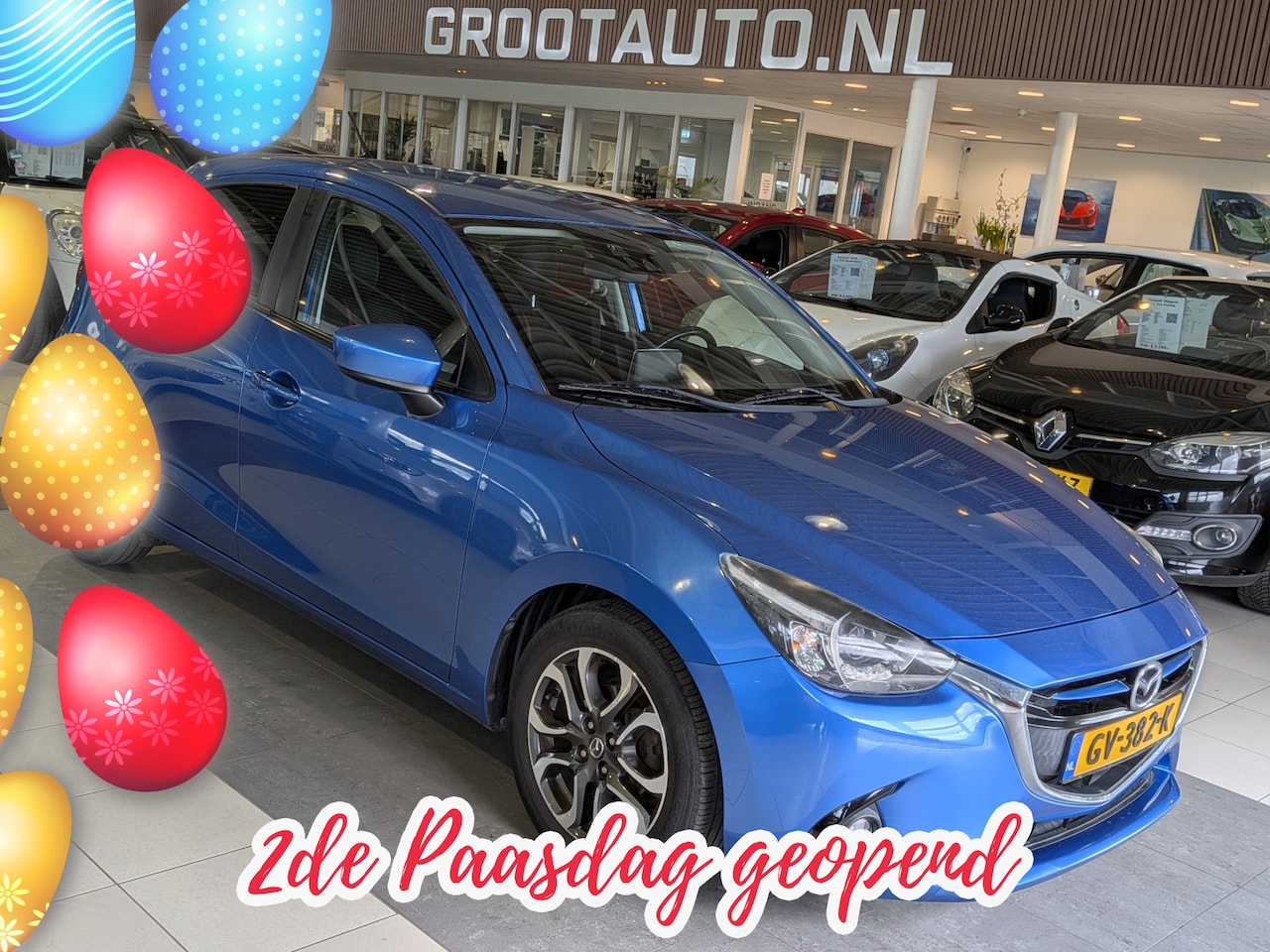 Mazda 2 - 1.5 Skyactiv-G GT-M Airco, Cruise Control, Stuurbekrachtiging - AutoWereld.nl