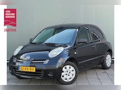 Nissan Micra - BWJ 2005 | 1.2 66PK Visia | TREKHAAK | AIRCO | STUURBEKR | EL RAMEN | RADIO/CD | DONKER GL