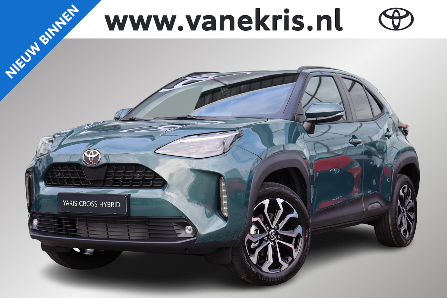 Toyota Yaris Cross - 1.5 Hybrid 115 Dynamic 1.5 Hybrid 115 Dynamic, Comfort pack, BSM, Parkeersensoren, Stoel en stuurverwarming. - AutoWereld.nl