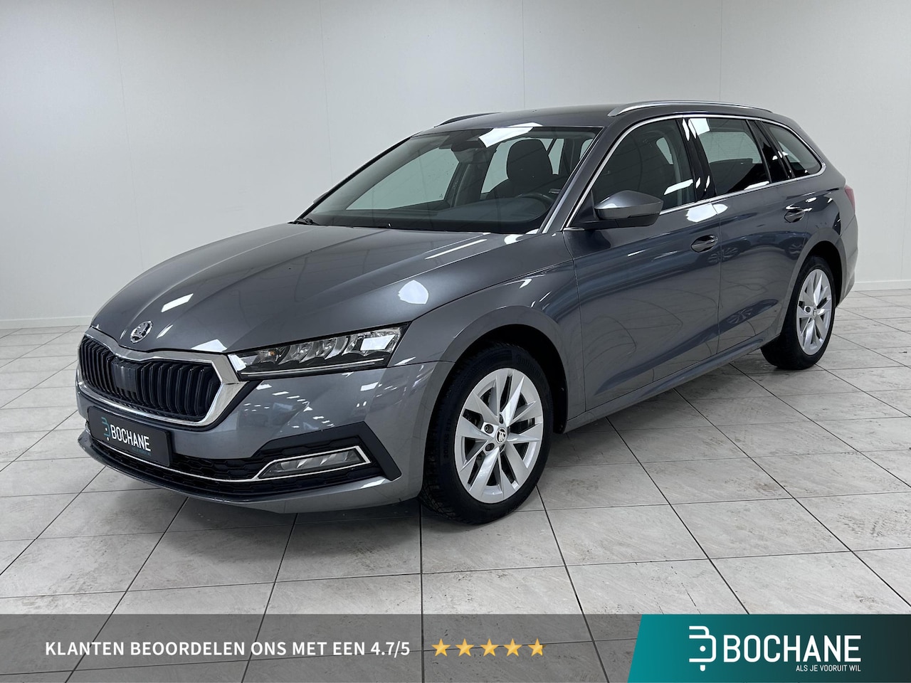 Skoda Octavia Combi - 1.5 e-TSI Business Edition Plus NAVIGATIE | PARKEERSENSOREN | VERWARMBARE VOORSTOELEN - AutoWereld.nl