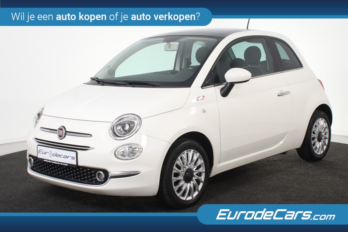 Fiat 500 - 1.2 Lounge *Panoramadak*Parkassist* - AutoWereld.nl