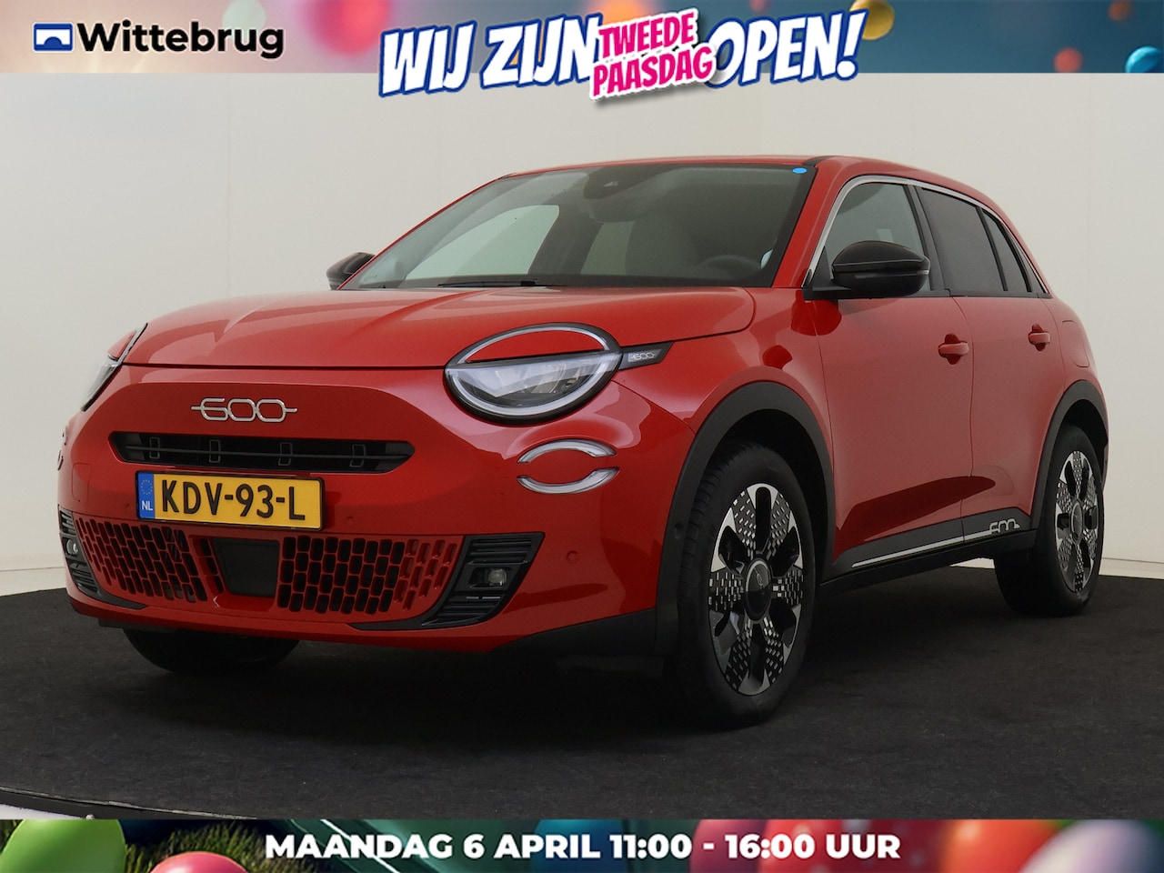 Fiat 600 - 1.2 Hybrid La Prima 1.2 Hybrid La Prima - AutoWereld.nl