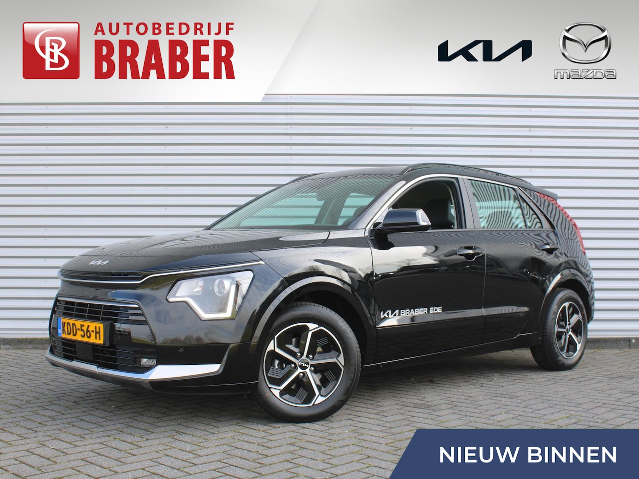 Kia Niro - 1.6 GDi Hybrid DynamicLine | Camera | Cruise adapt. | Clima | 16" LM | Navi | Keyless | Ap - AutoWereld.nl