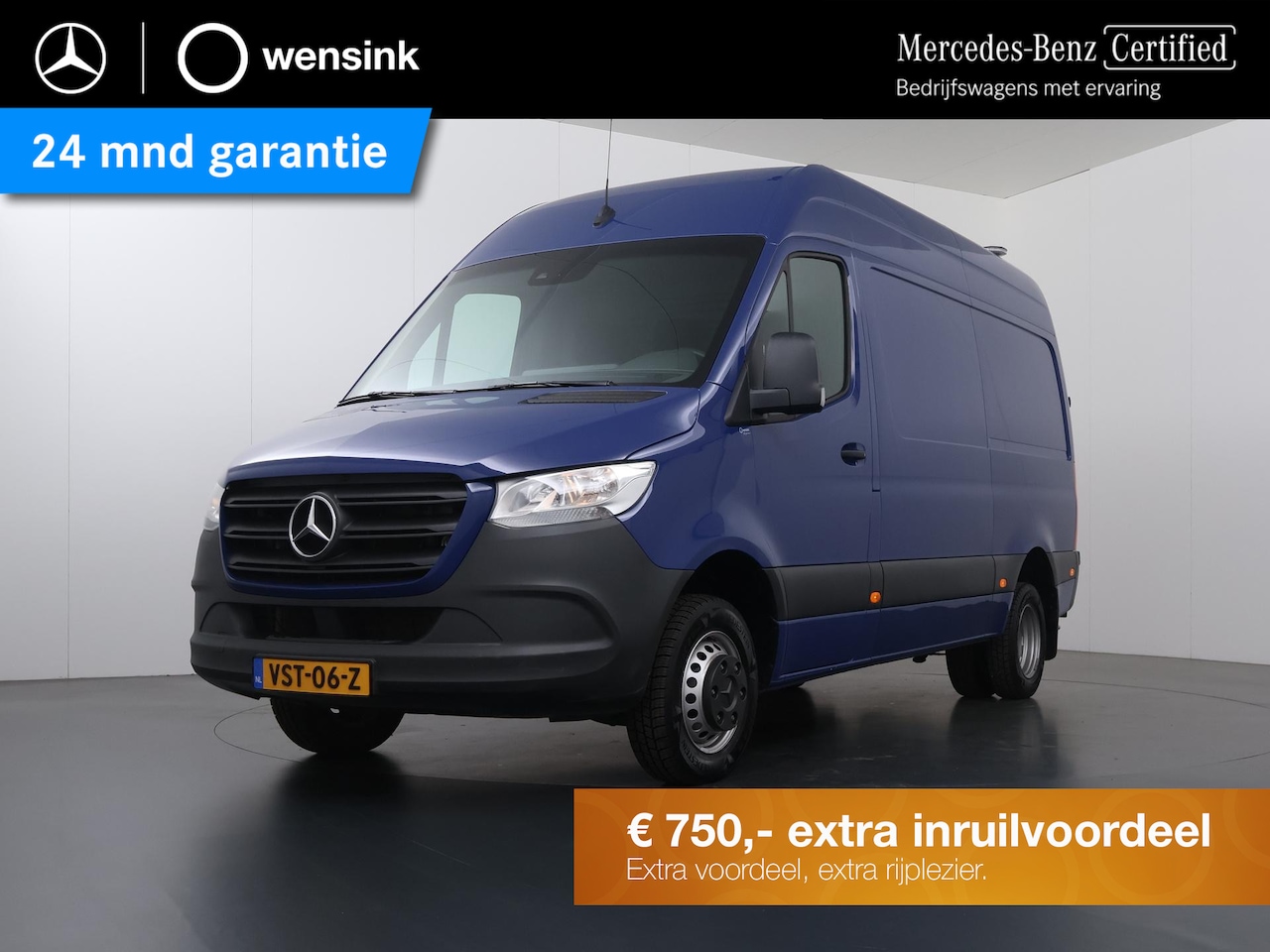 Mercedes-Benz Sprinter - 517 CDI | Aut. | L2 H2 | Dubbellucht | 3500 KG. TH | Parkeercamera | Automaat | Airco | Cr - AutoWereld.nl