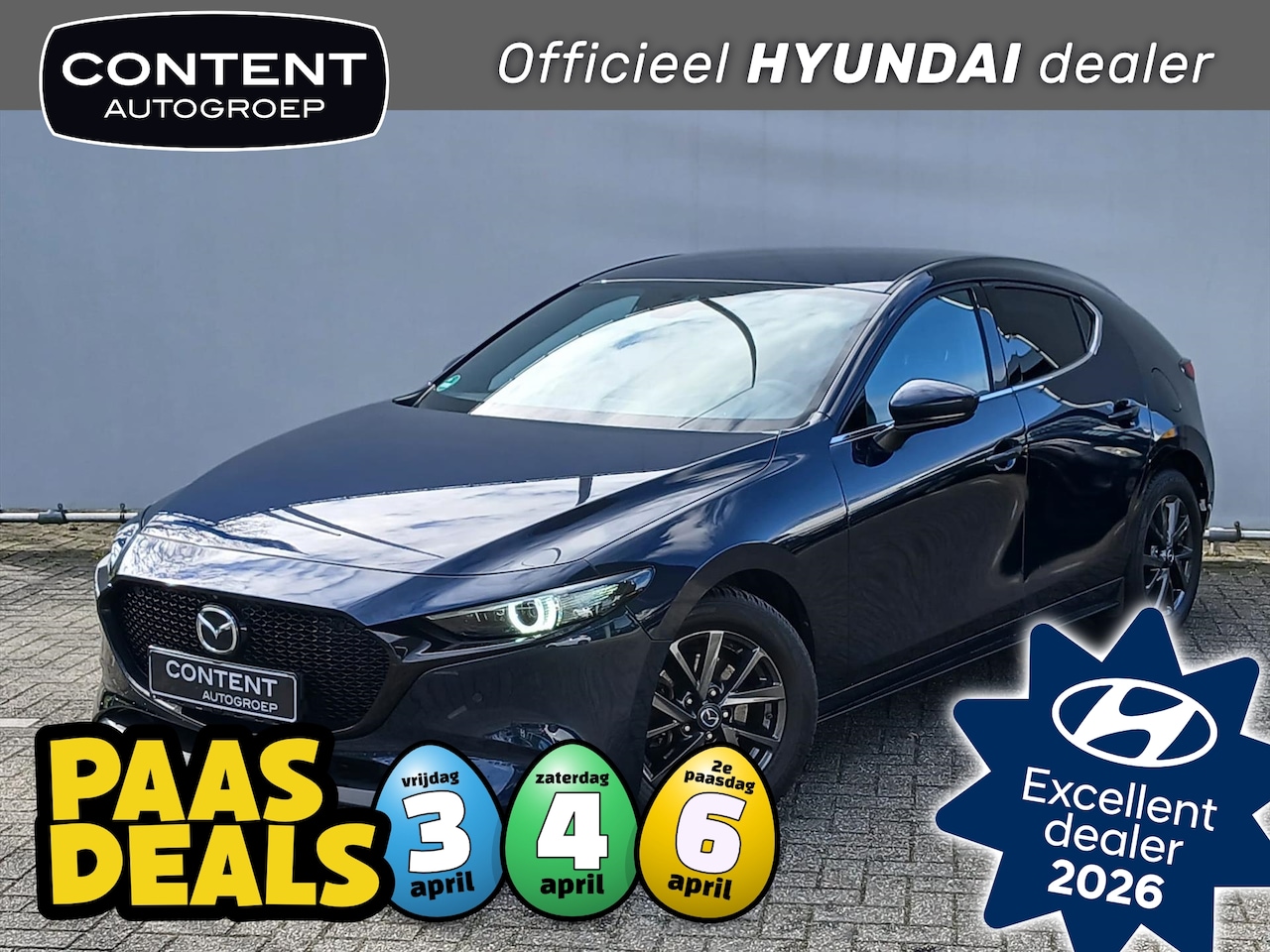 Mazda 3 - SKYACTIV-G Comfort |Navi |360 Camera |Bose - AutoWereld.nl