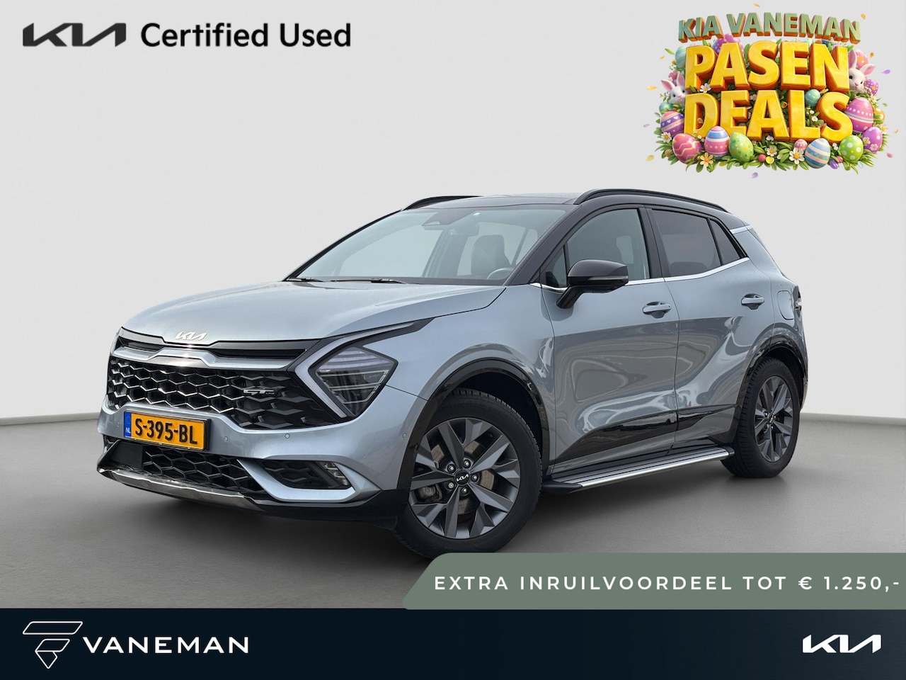 Kia Sportage - 1.6 T-GDi Hybrid GT-PlusLine | Tot € 1.250,- extra inruil tijdens dit Paasweekend! | - AutoWereld.nl