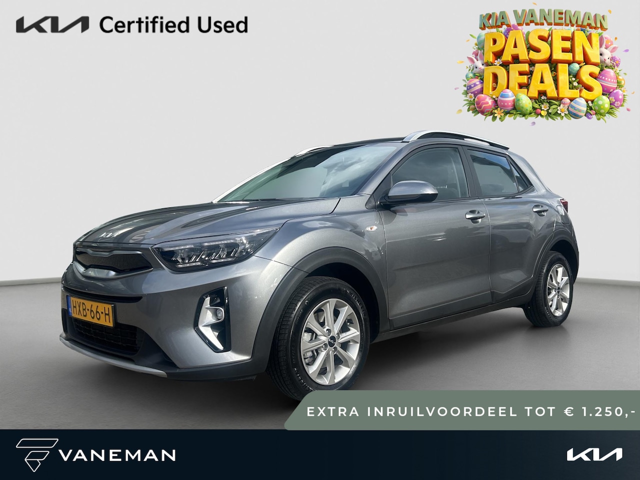 Kia Stonic - 1.0 T-GDi MHEV DynamicLine | Tot € 1.250,- extra inruil tijdens dit Paasweekend! | - AutoWereld.nl