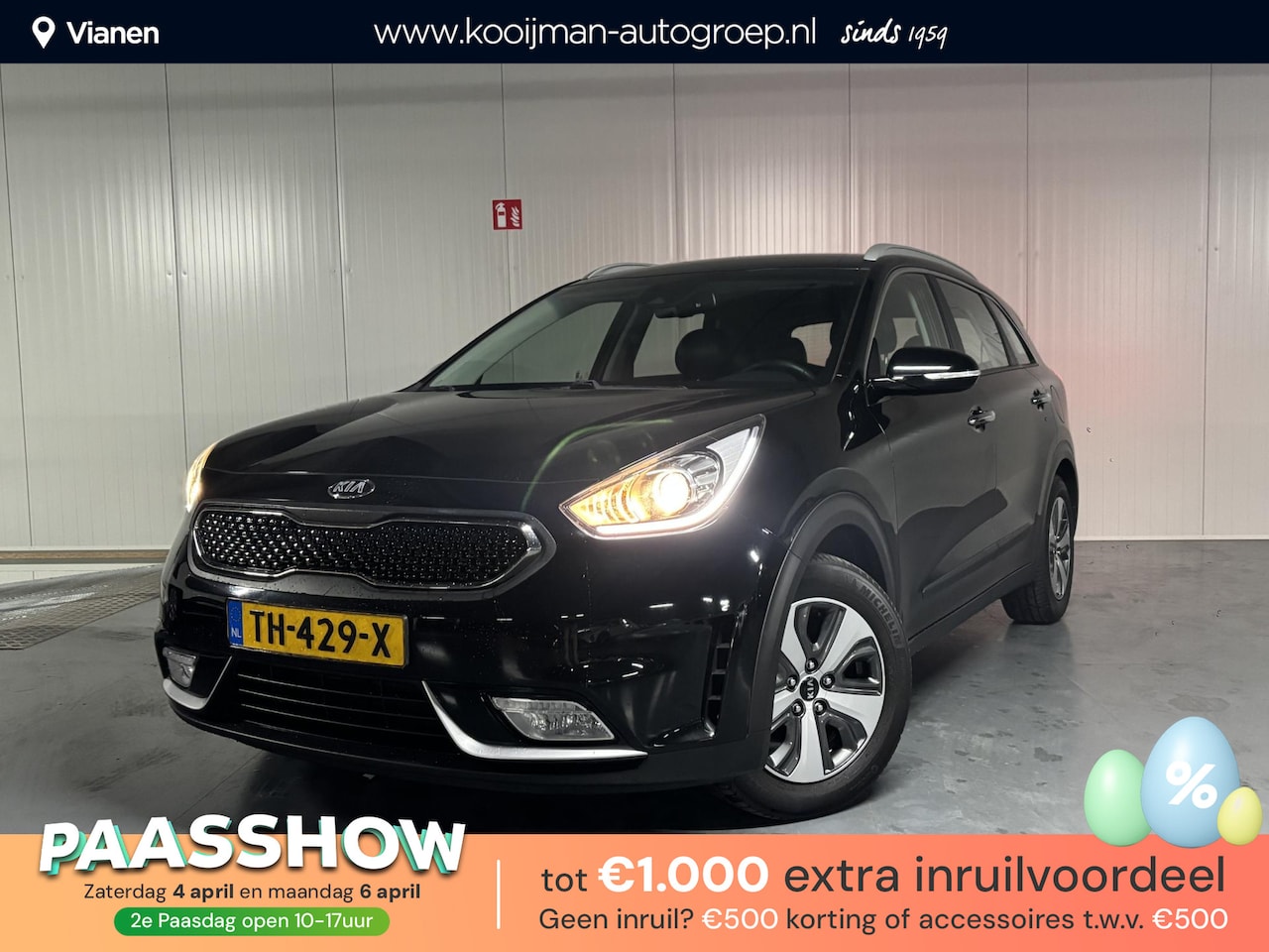 Kia Niro - 1.6 GDi Hybrid DynamicLine 1.6 GDi Hybrid DynamicLine - AutoWereld.nl