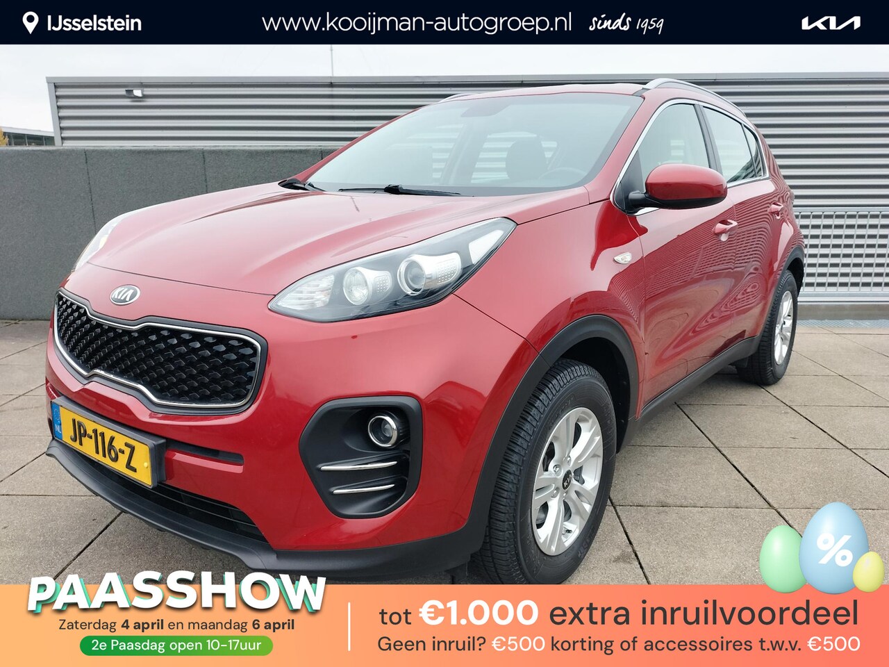 Kia Sportage - 1.6 GDI ComfortLine Navigator Trekhaak, Camera - AutoWereld.nl