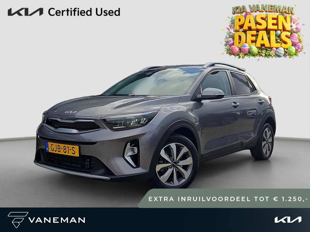 Kia Stonic - 1.0 T-GDi MHEV DynamicPlusLine | Tot € 1.250,- extra inruil tijdens dit Paasweekend! | Aut - AutoWereld.nl