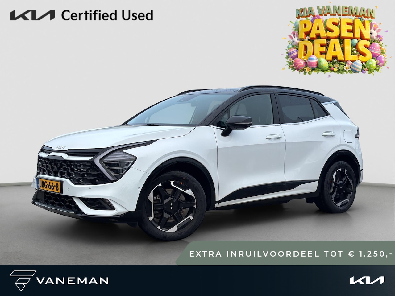 Kia Sportage - 1.6 T-GDi Plug-in Hybrid AWD GT-PlusLine | Tot € 1.250,- extra inruil tijdens dit Paasweek - AutoWereld.nl