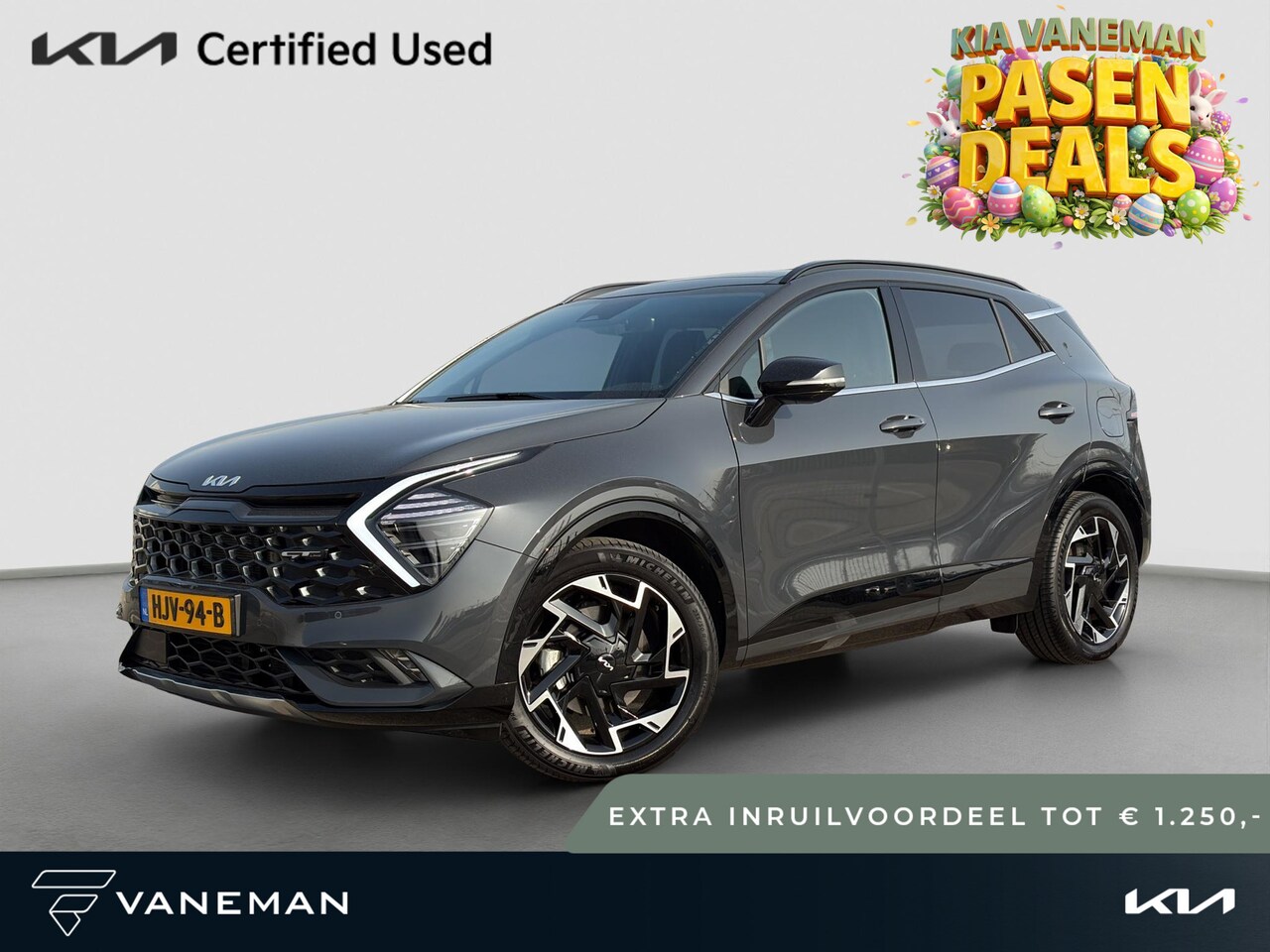 Kia Sportage - 1.6 T-GDi Plug-in Hybrid AWD GT-Line | Tot € 1.250,- extra inruil tijdens dit Paasweekend! - AutoWereld.nl