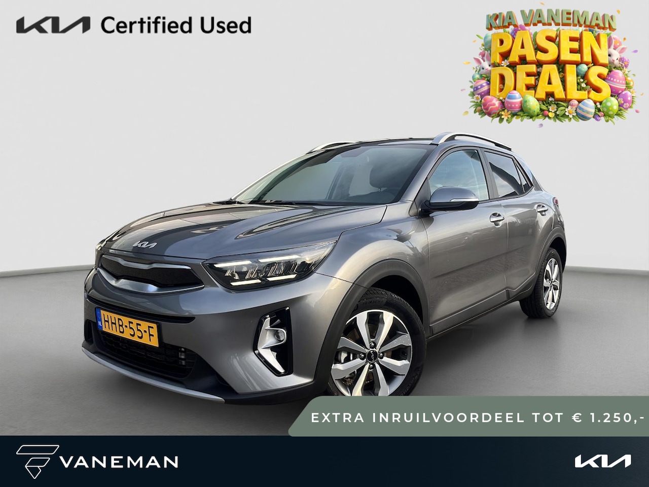 Kia Stonic - 1.0 T-GDi MHEV DynamicPlusLine | Tot € 1.250,- extra inruil tijdens dit Paasweekend! | Sto - AutoWereld.nl