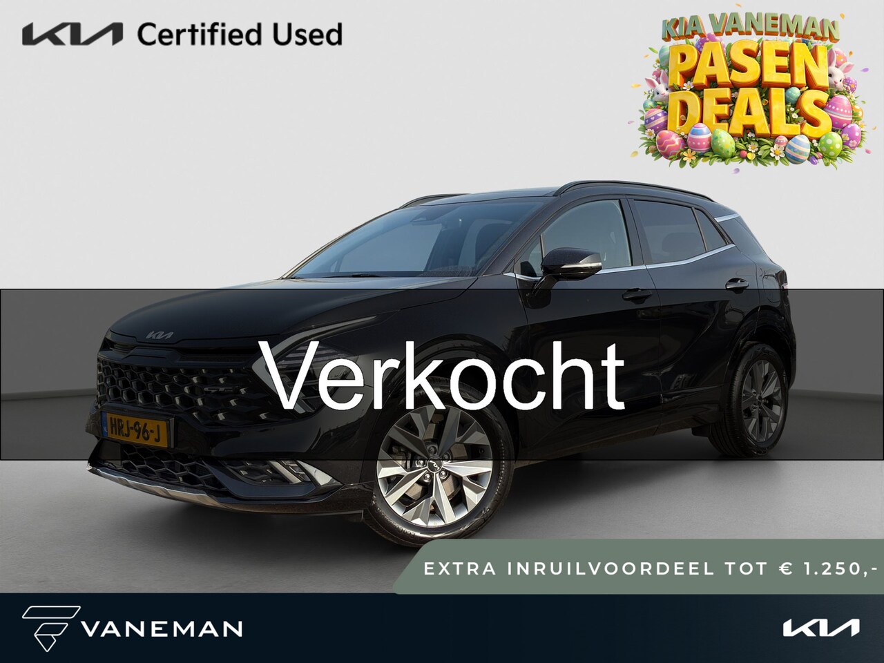 Kia Sportage - 1.6 T-GDi Hybrid GT-Line | Tot € 1.250,- extra inruil tijdens dit Paasweekend! | Automaat - AutoWereld.nl