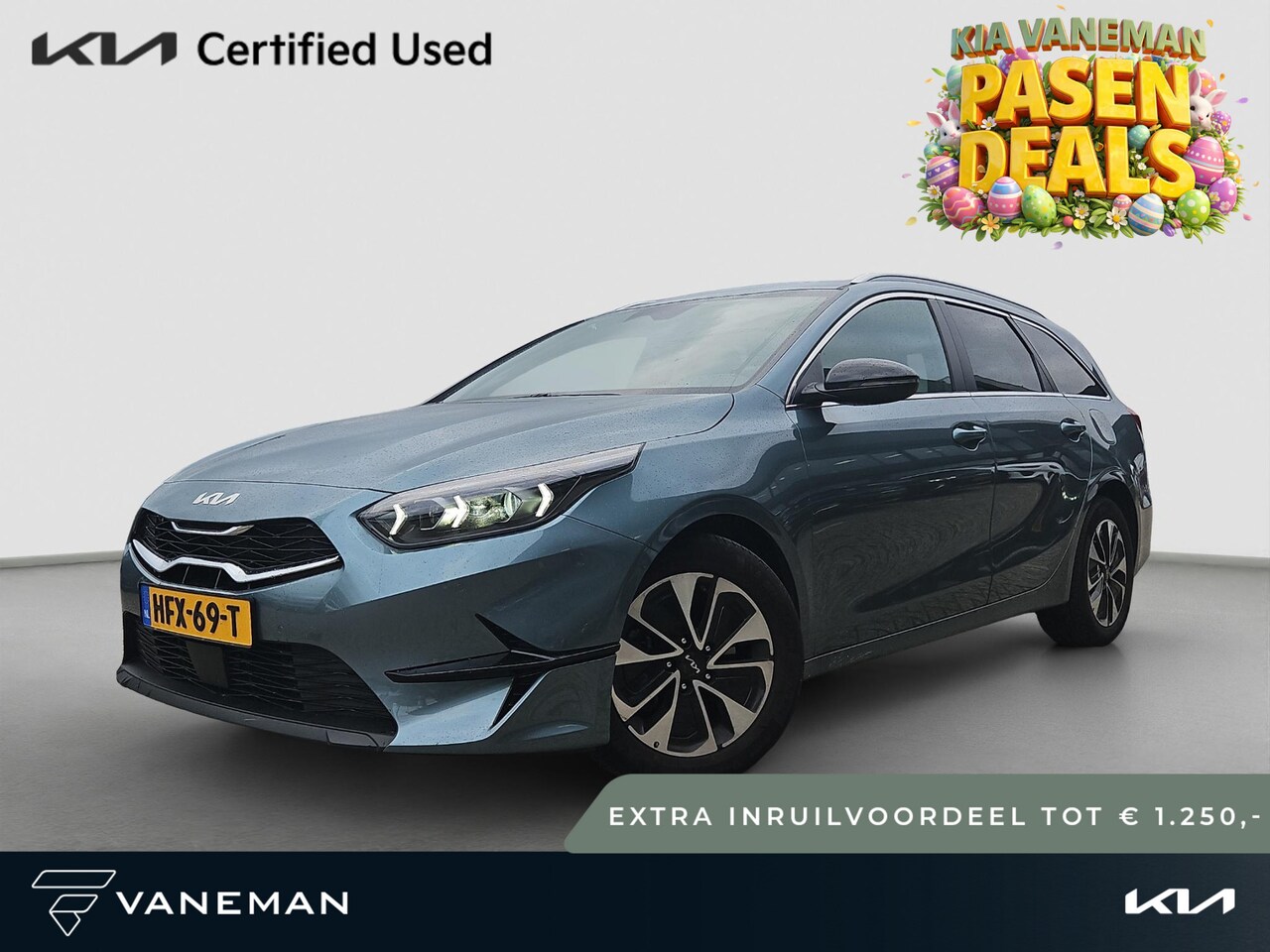 Kia Cee'd Sportswagon - Ceed 1.0 T-GDi MHEV Design Edition | Tot € 1.250,- extra inruil tijdens dit Paasweekend! | - AutoWereld.nl
