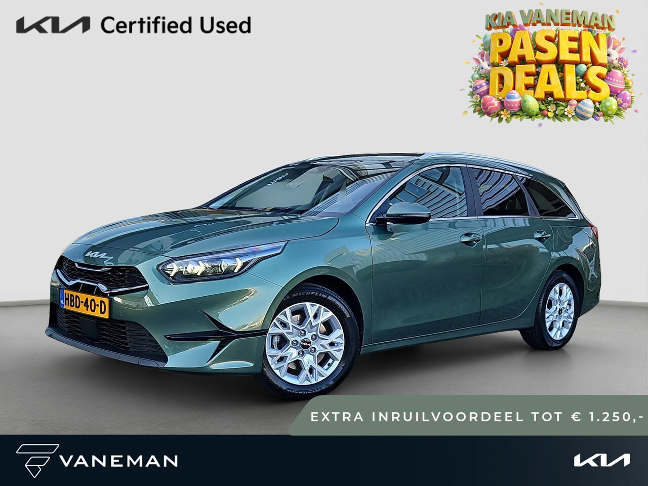 Kia Cee'd Sportswagon - Ceed 1.0 T-GDi DynamicPlusLine | Tot € 1.250,- extra inruil tijdens dit Paasweekend! | Sto - AutoWereld.nl