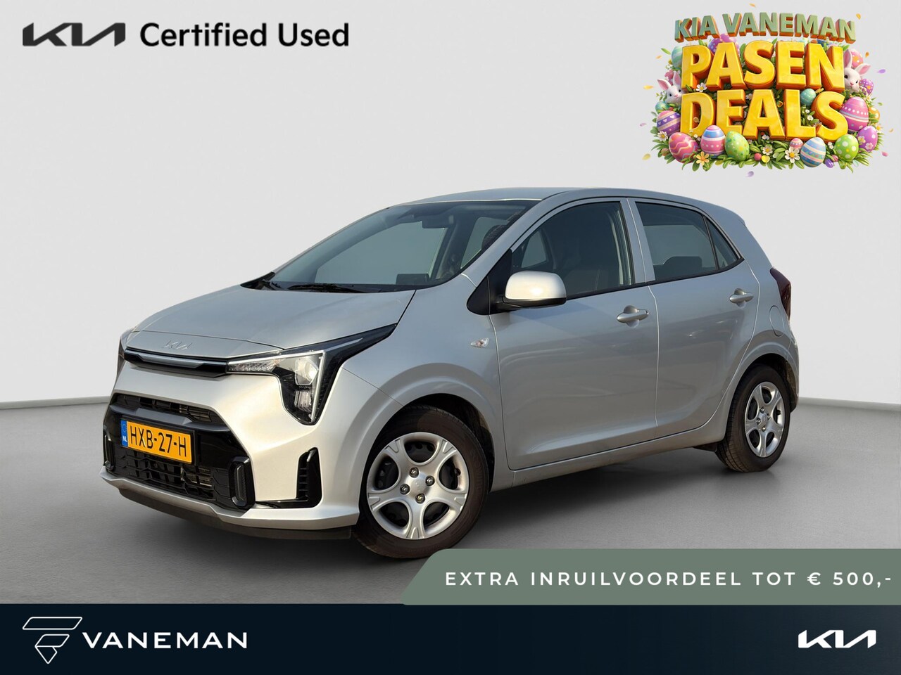 Kia Picanto - 1.0 DPI DynamicLine | Tot € 500,- extra inruil tijdens dit Paasweekend! | Navi | Camera | - AutoWereld.nl