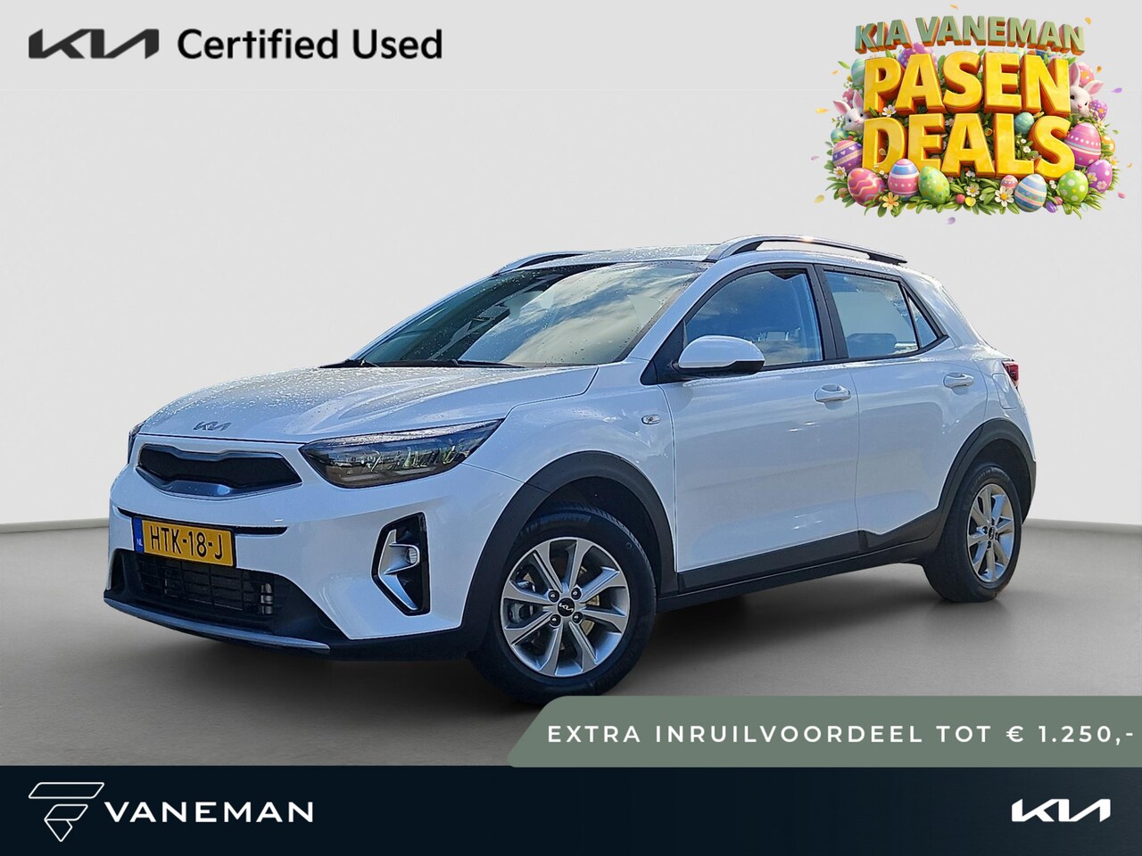 Kia Stonic - 1.0 T-GDi MHEV DynamicLine | Tot € 1.250,- extra inruil tijdens dit Paasweekend! | LMV | N - AutoWereld.nl