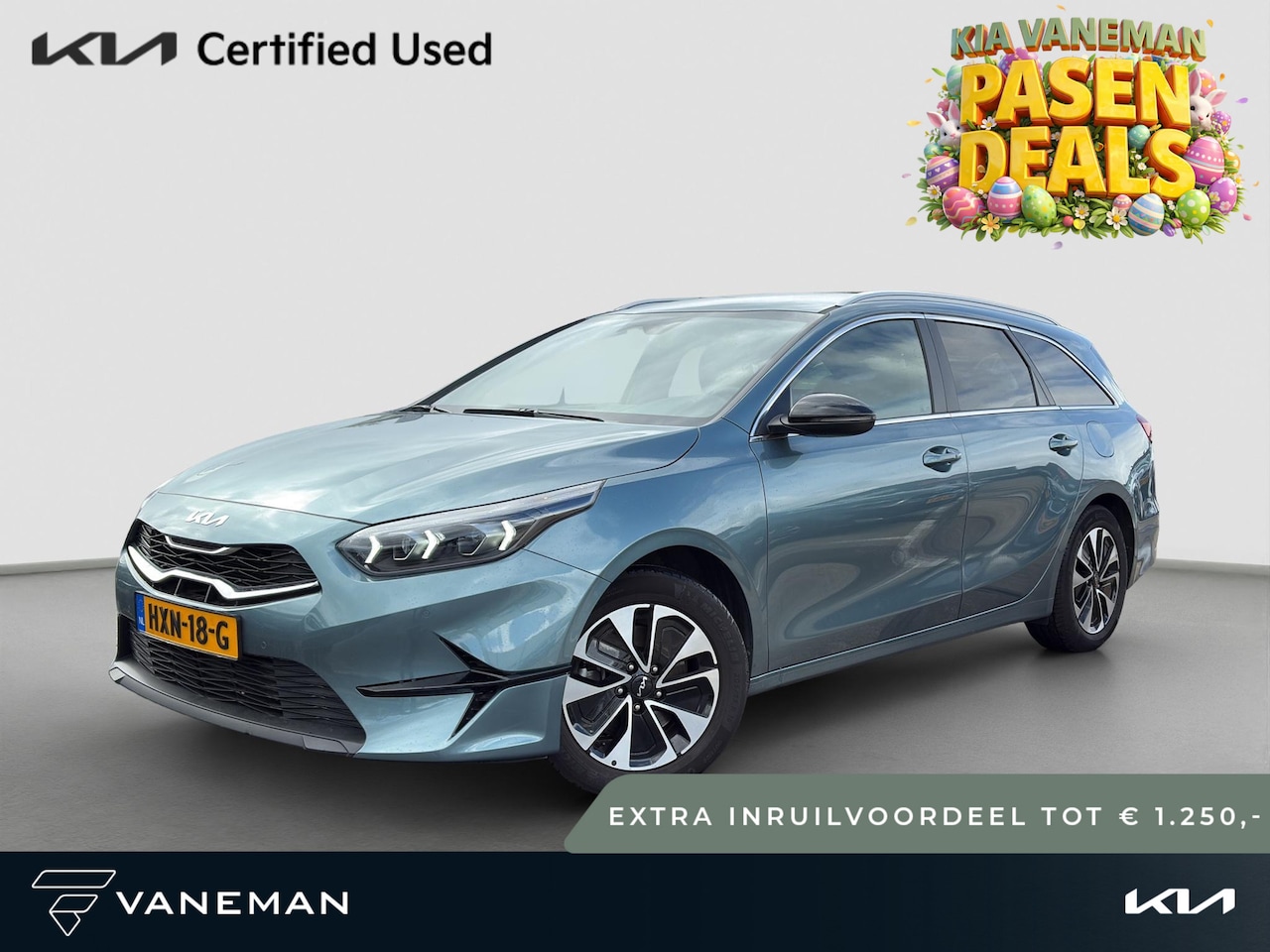 Kia Cee'd Sportswagon - Ceed 1.0 T-GDi Design Edition | Tot € 1.250,- extra inruil tijdens dit Paasweekend! | - AutoWereld.nl