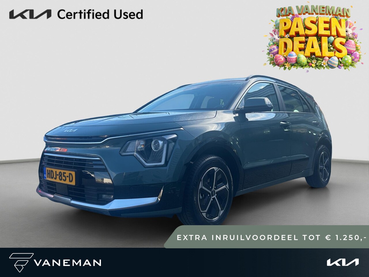 Kia Niro - 1.6 GDi Hybrid DynamicLine | Tot € 1.250,- extra inruil tijdens dit Paasweekend! | Climate - AutoWereld.nl