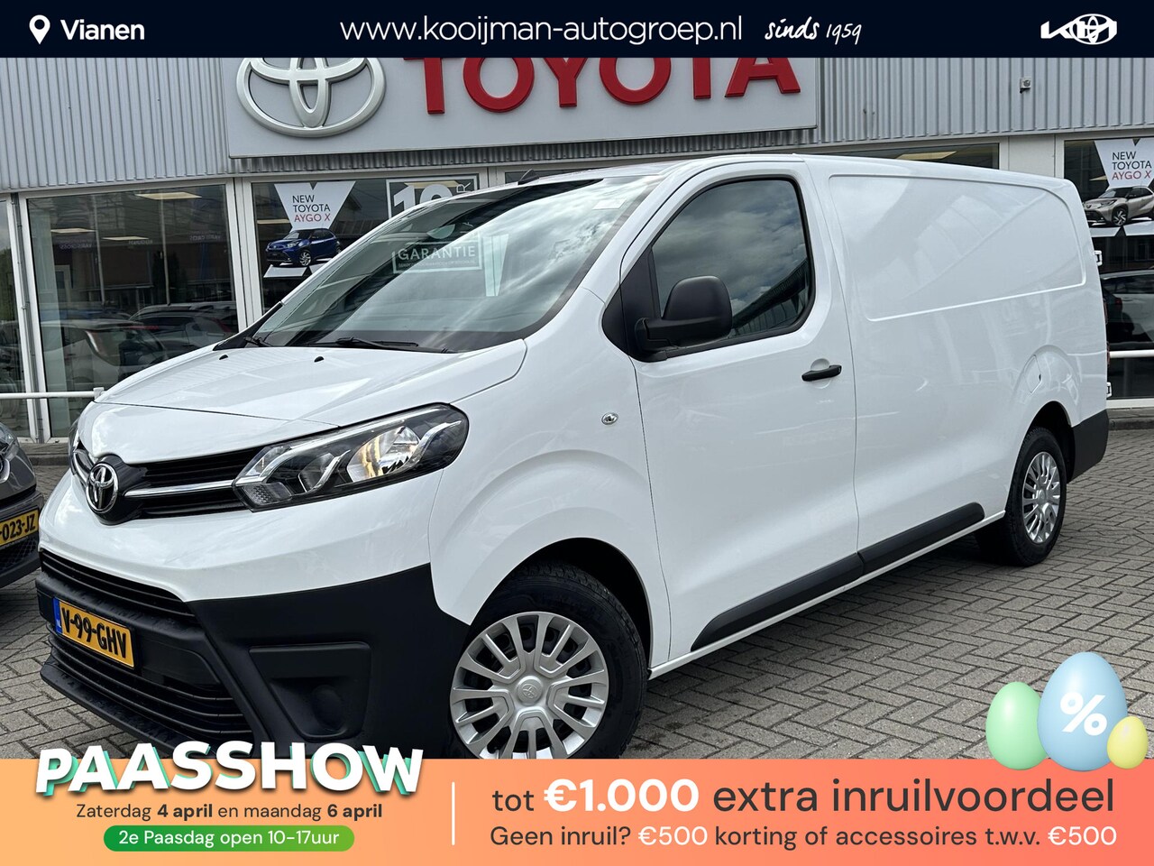 Toyota PROACE Long Worker - 2.0 D-4D Live | Parkeersensoren achter | DAB | Cruise control | Bluetooth | Tussenschot vo - AutoWereld.nl