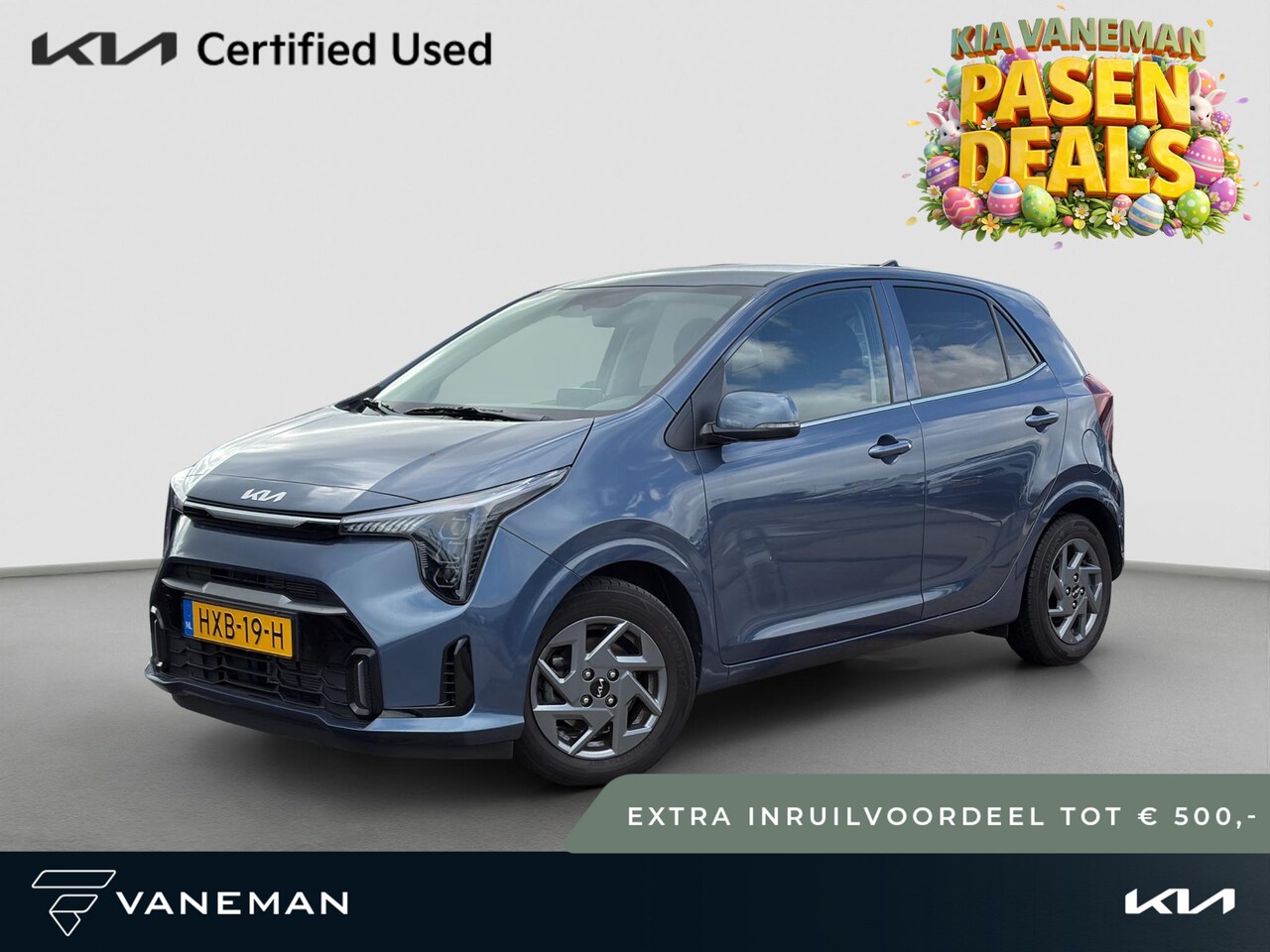 Kia Picanto - 1.0 DPI DynamicPlusLine | Tot € 500,- extra inruil tijdens dit Paasweekend! | - AutoWereld.nl