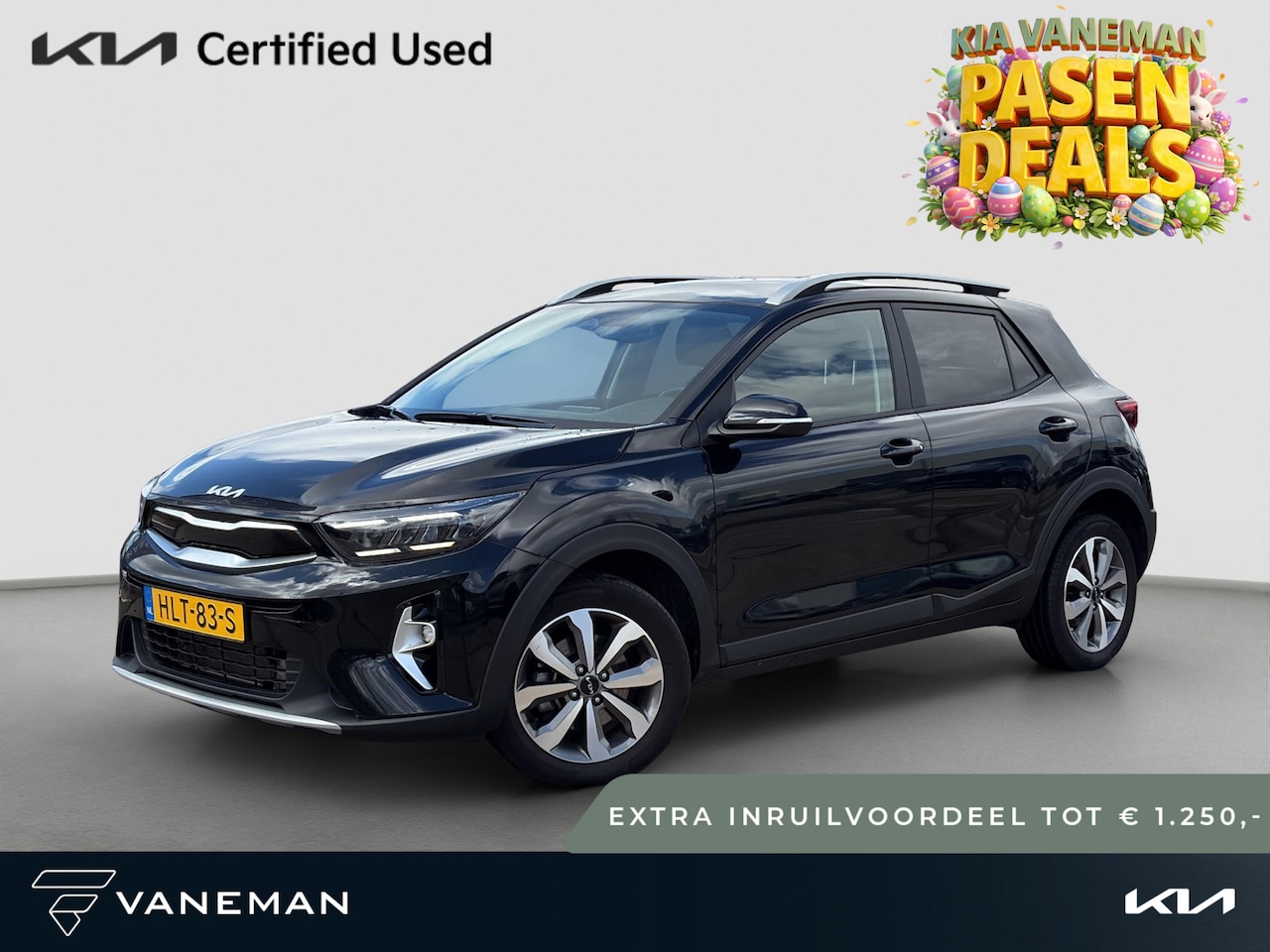 Kia Stonic - 1.0 T-GDi MHEV DynamicPlusLine Automaat | Tot € 1.250,- extra inruil tijdens dit Paasweeke - AutoWereld.nl