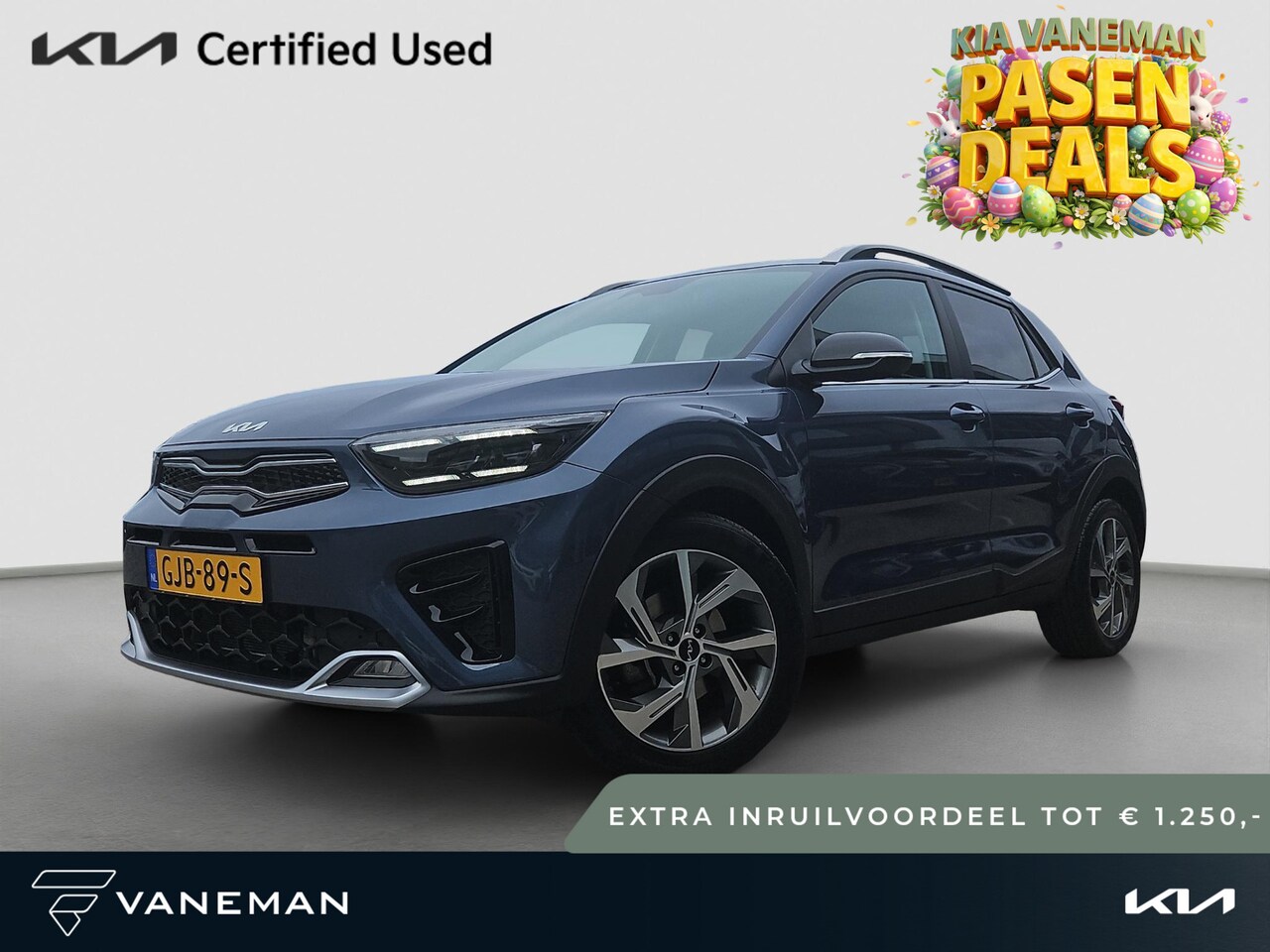 Kia Stonic - 1.0 T-GDi MHEV GT-Line | Tot € 1.250,- extra inruil tijdens dit Paasweekend! Cruise | Star - AutoWereld.nl