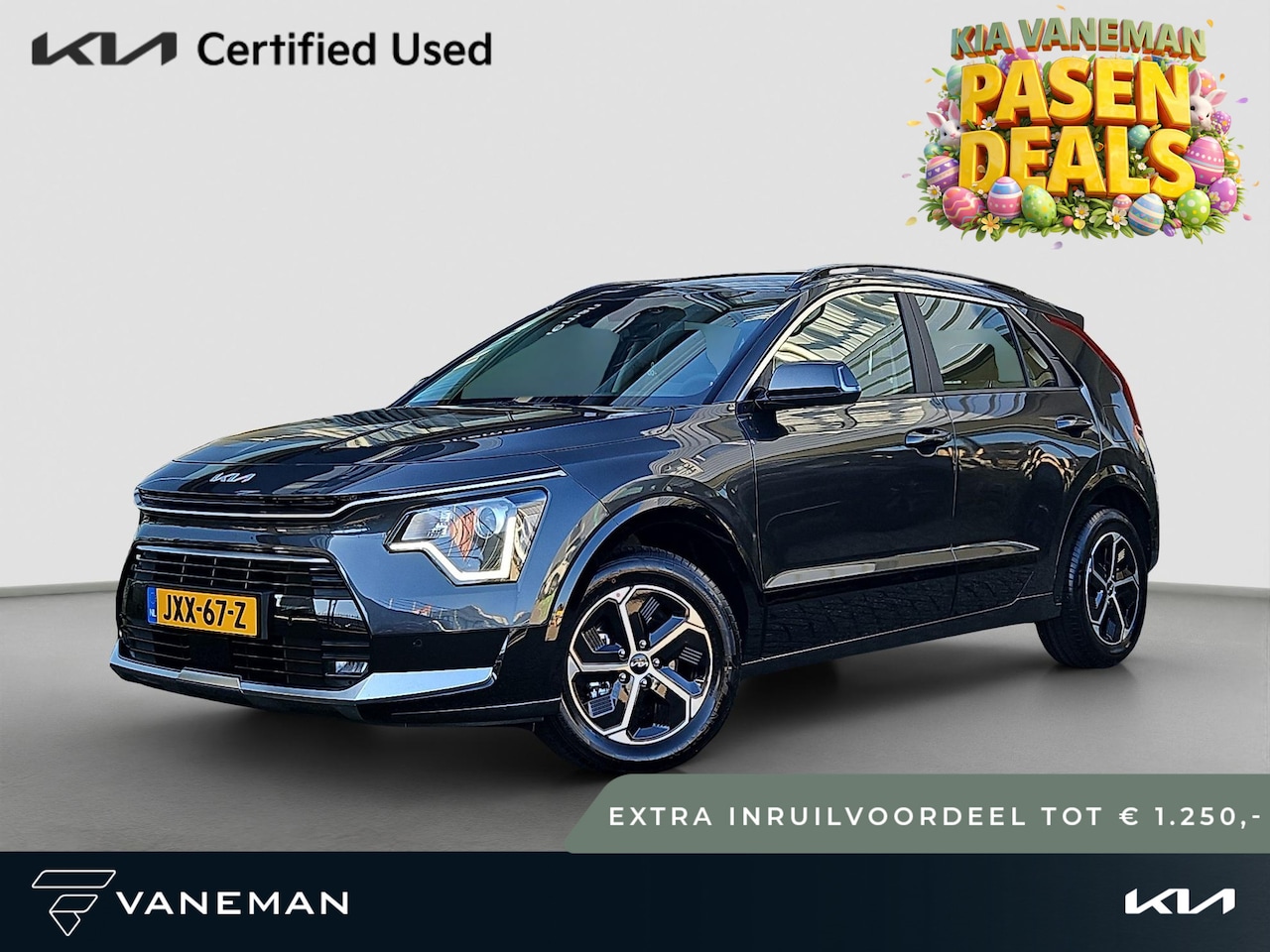 Kia Niro - 1.6 GDi Hybrid DynamicLine | Tot € 1.250,- extra inruil tijdens dit Paasweekend! | Demo | - AutoWereld.nl