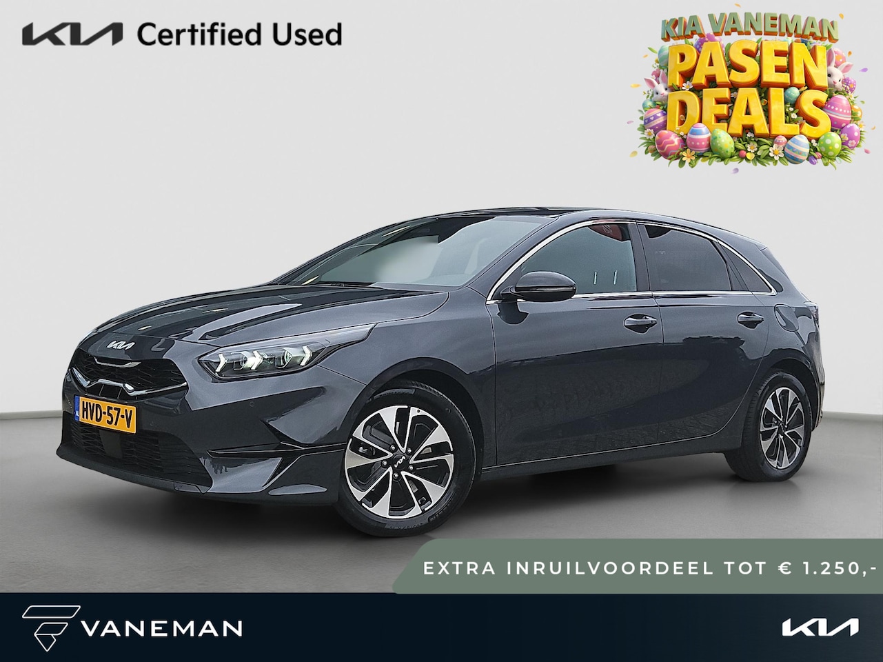 Kia Cee'd - Ceed 1.0 T-GDi MHEV Design Edition Automaat | Tot € 1.250,- extra inruil tijdens dit Paasw - AutoWereld.nl
