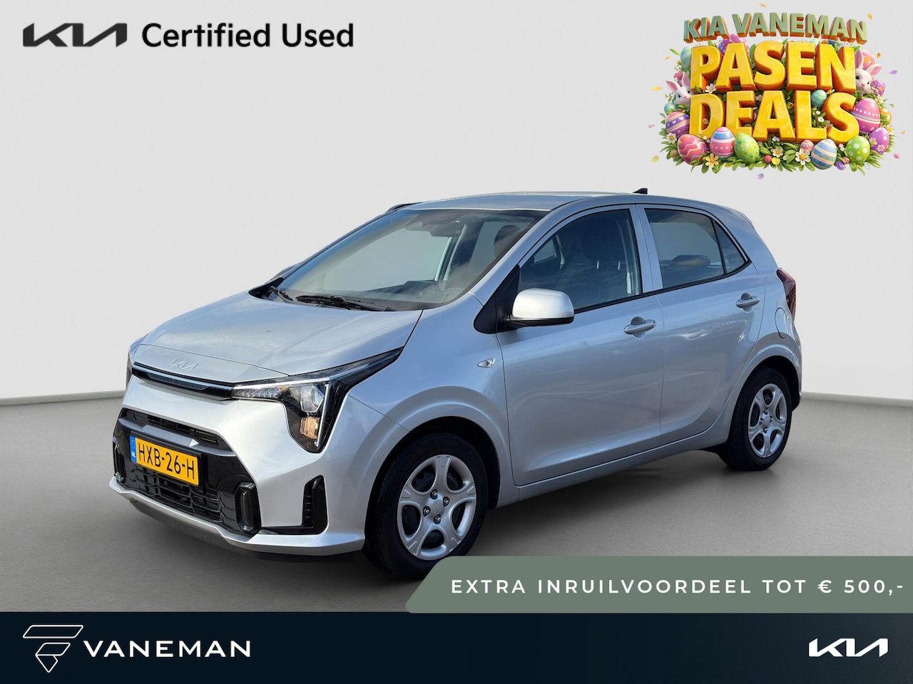 Kia Picanto - 1.0 DPI DynamicLine | Tot € 500,- extra inruil tijdens dit Paasweekend! | - AutoWereld.nl