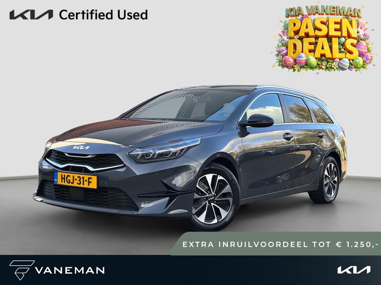 Kia Cee'd Sportswagon - Ceed 1.0 T-GDi MHEV Design Edition | Tot € 1.250,- extra inruil tijdens dit Paasweekend! | - AutoWereld.nl