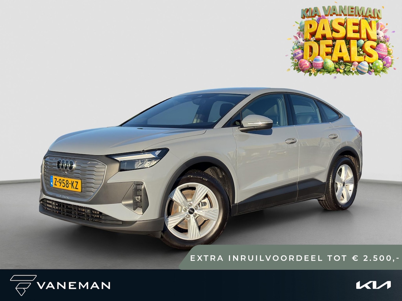 Audi Q4 Sportback e-tron - 45 quattro Edition 82 kWh | Tot € 500,- extra inruil tijdens dit Paasweekend! | - AutoWereld.nl