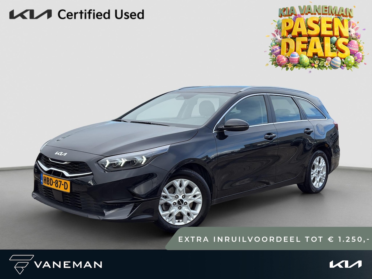 Kia Cee'd Sportswagon - Ceed 1.5 T-GDi DynamicLine Automaat | Tot € 1.250,- extra inruil tijdens dit Paasweekend! - AutoWereld.nl