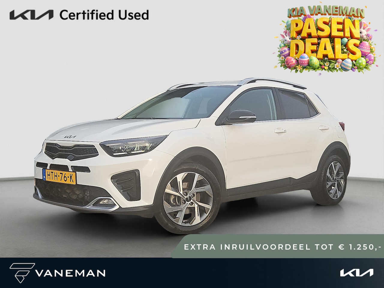 Kia Stonic - 1.0 T-GDi MHEV GT-Line | Tot € 1.250,- extra inruil tijdens dit Paasweekend! | Cruise | Na - AutoWereld.nl