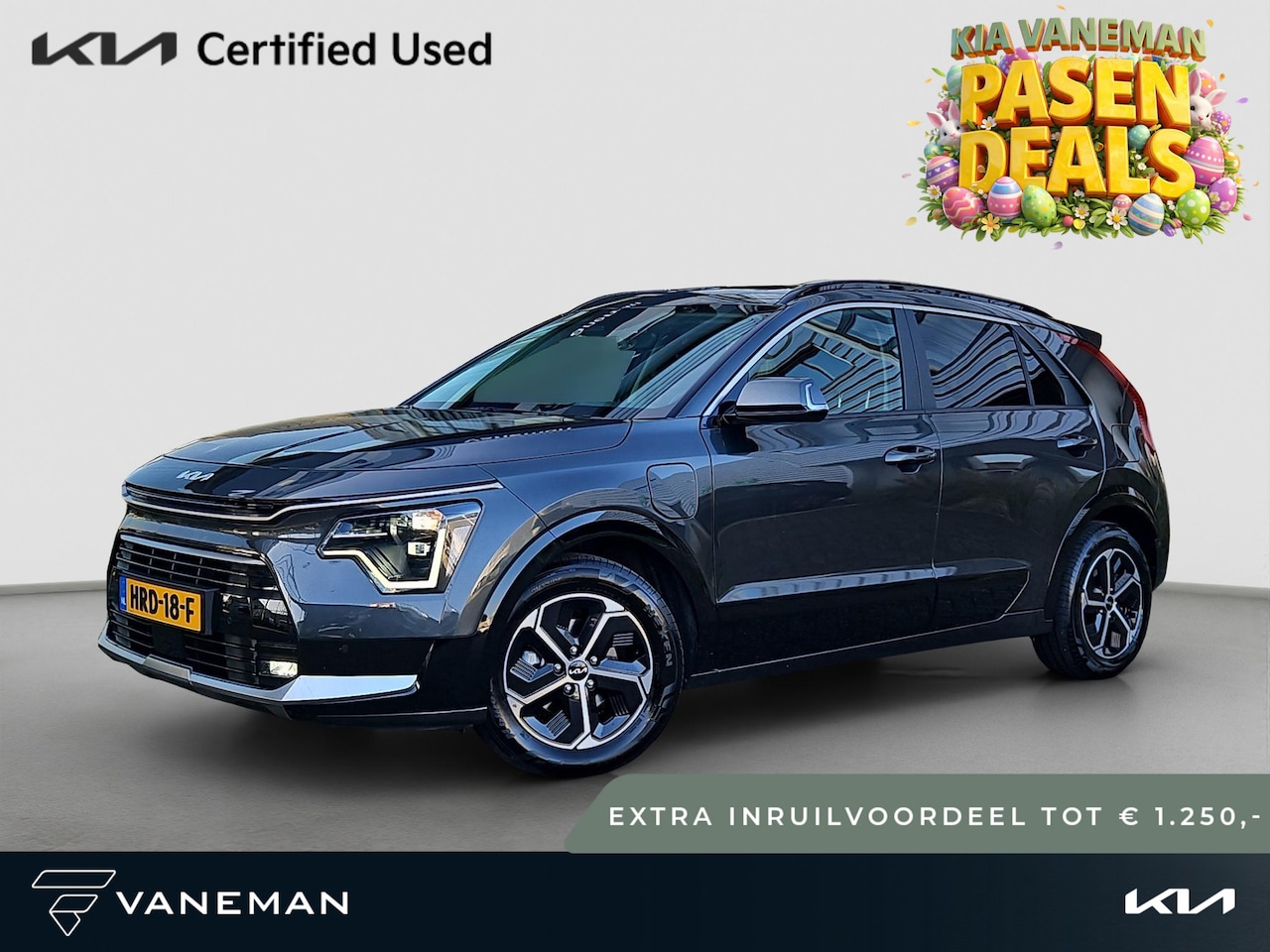 Kia Niro - 1.6 GDi PHEV DynamicPlusLine | Tot € 1.250,- extra inruil tijdens dit Paasweekend! | HUD | - AutoWereld.nl