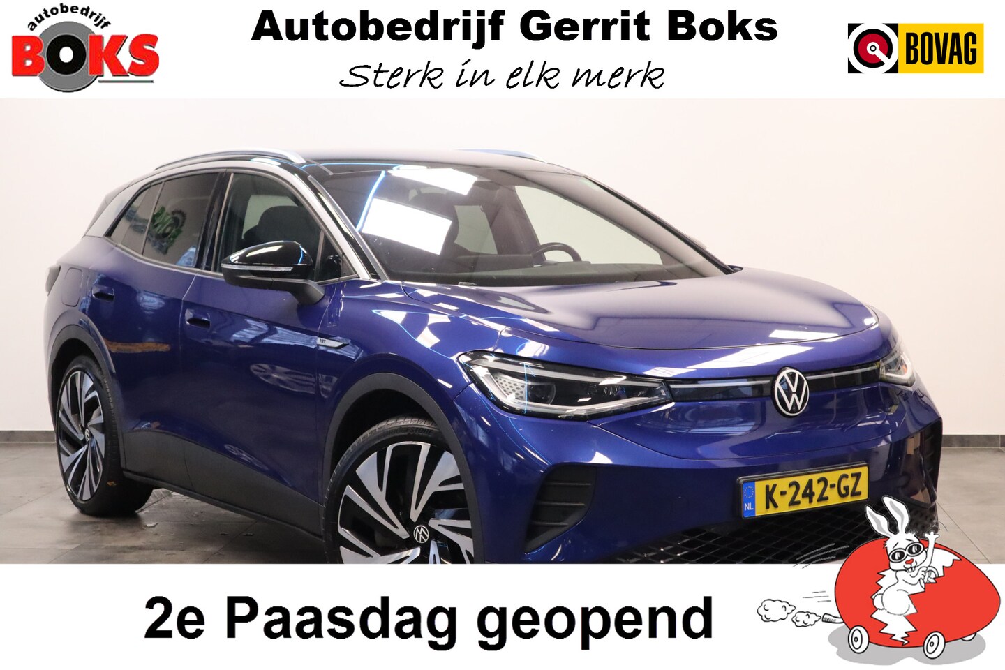 Volkswagen ID.4 - First Max 77 kWh SOH 88% 360 Camera  Head-Up 21''LM Warmtepomp ! 2e Paasdag geopend van 12 - AutoWereld.nl