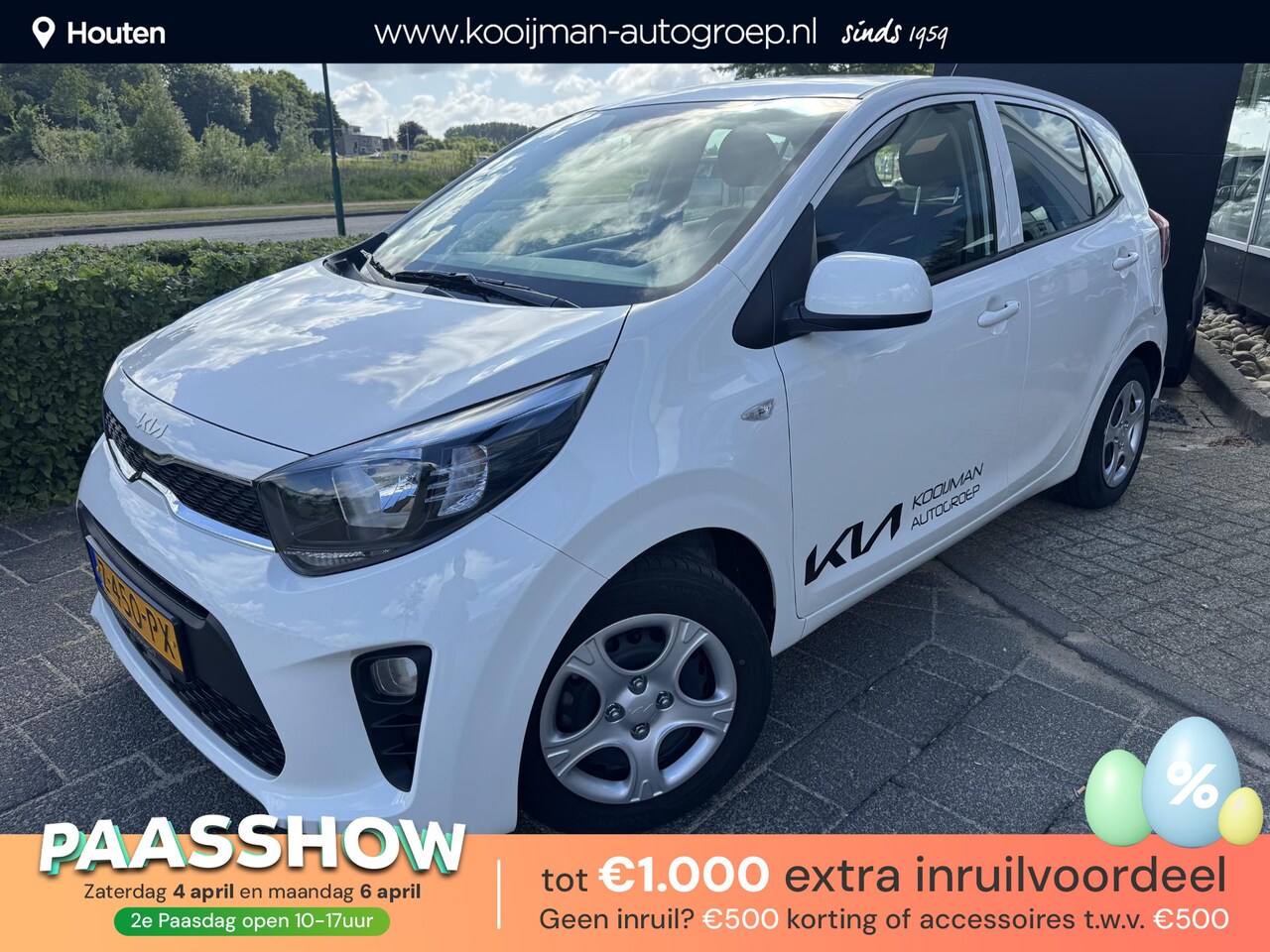 Kia Picanto - 1.0 DPi ComfortLine Eerste Eigenaar, Cruise Control, Bluetooth, Elektrische Ramen, Automat - AutoWereld.nl