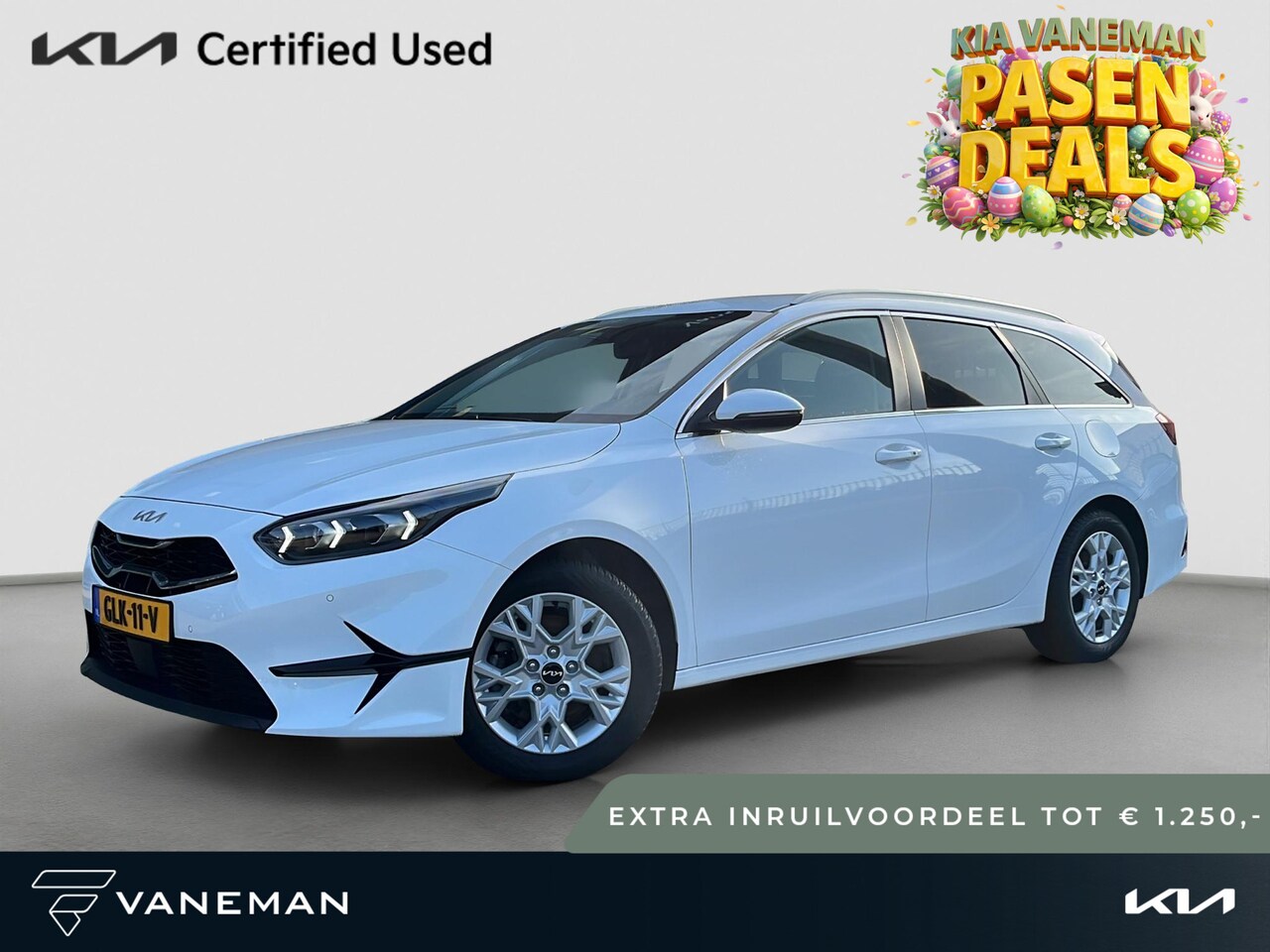 Kia Cee'd Sportswagon - Ceed 1.5 T-GDi DynamicPlusLine | Tot € 1.250,- extra inruil tijdens dit Paasweekend! | Aut - AutoWereld.nl