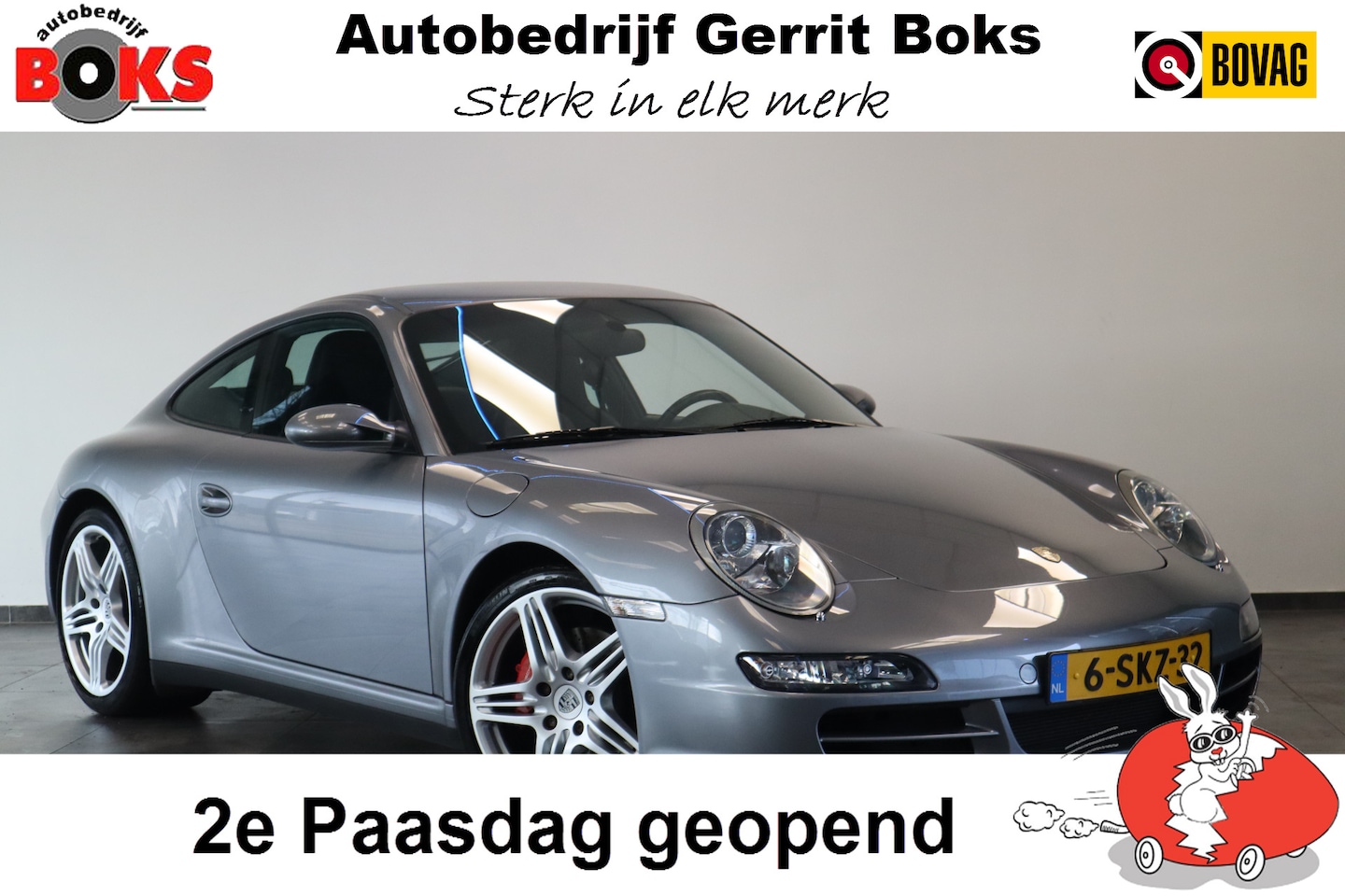 Porsche 911 - 3.8 Carrera 4S 355PK Navigatie 19LMV Volleder interieur met memorie Bose Installatie. ! 2e - AutoWereld.nl