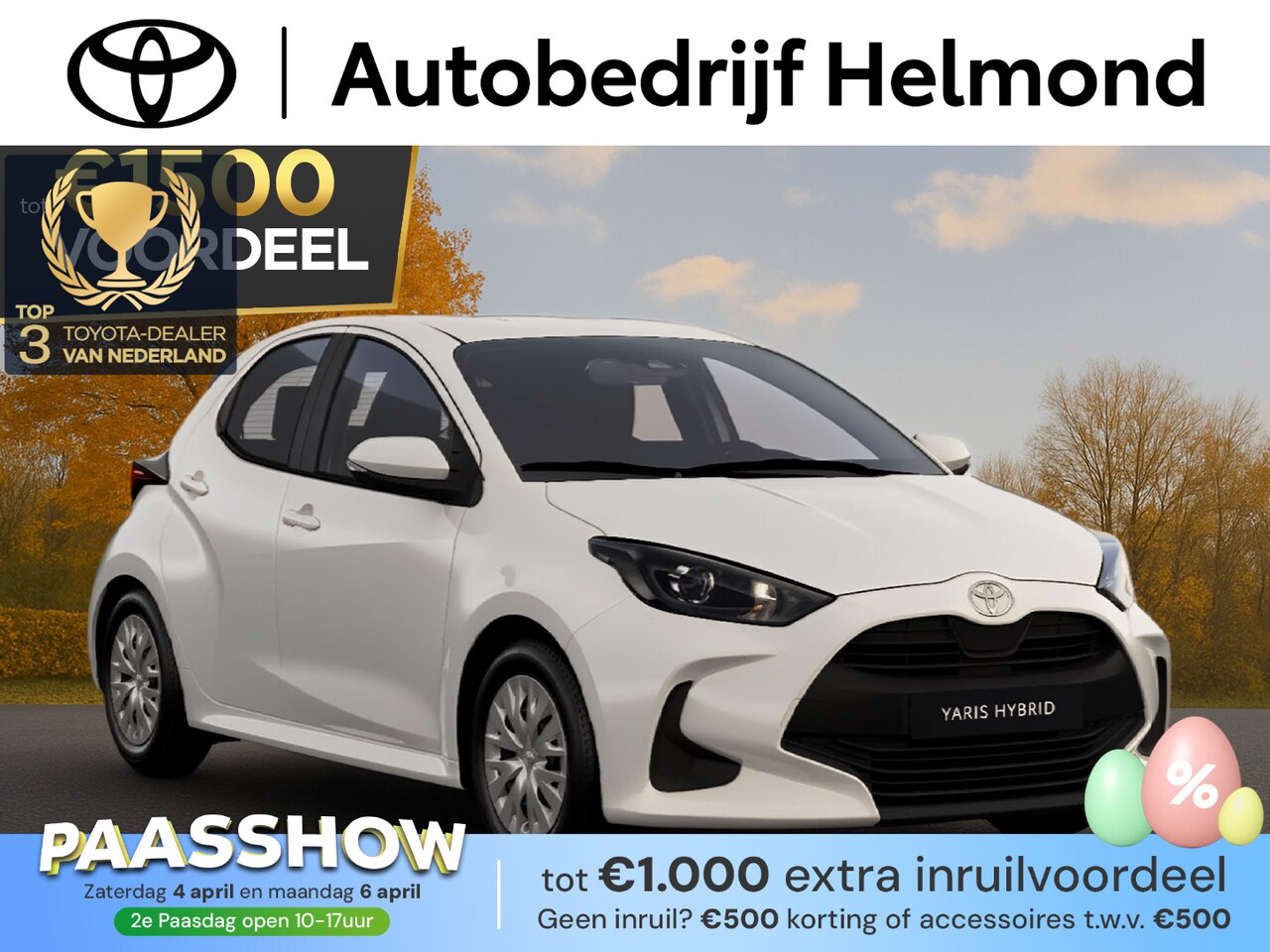 Toyota Yaris - 1.5 Hybrid 115 Comfort Nu €2.000,- voordeel! Nu tijdelijk extra scherp geprijsd! - AutoWereld.nl